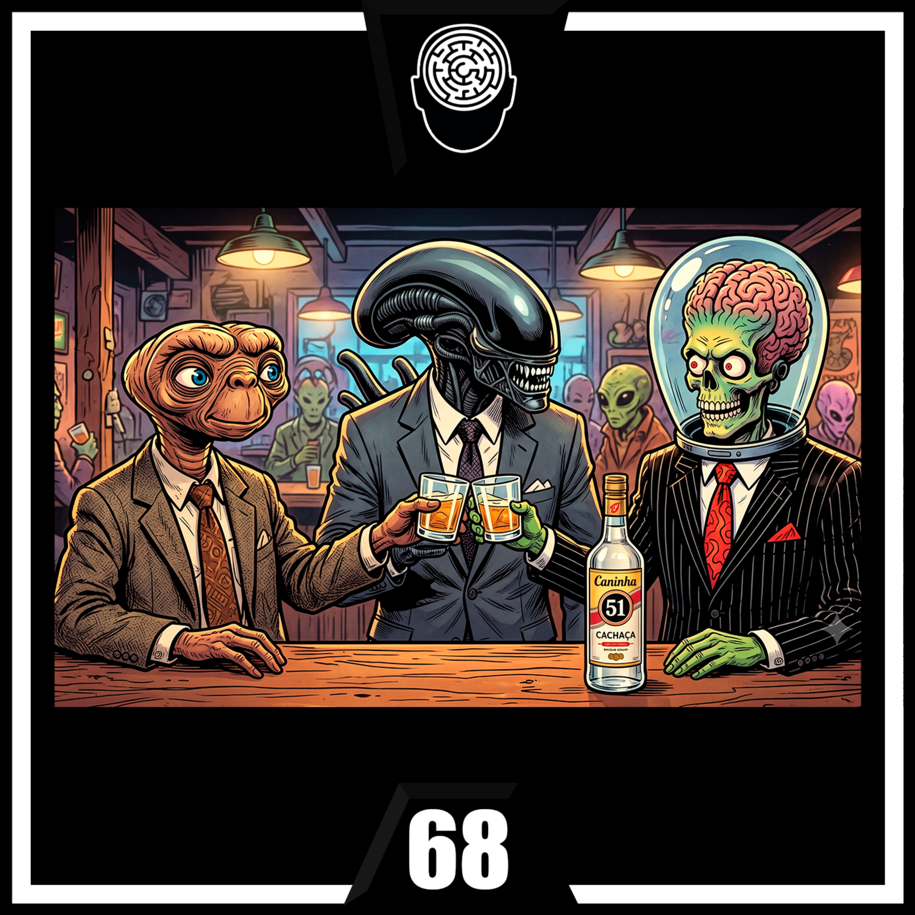 Mentes Idiotas #68 - Aliens, ETs e afins episode artwork
