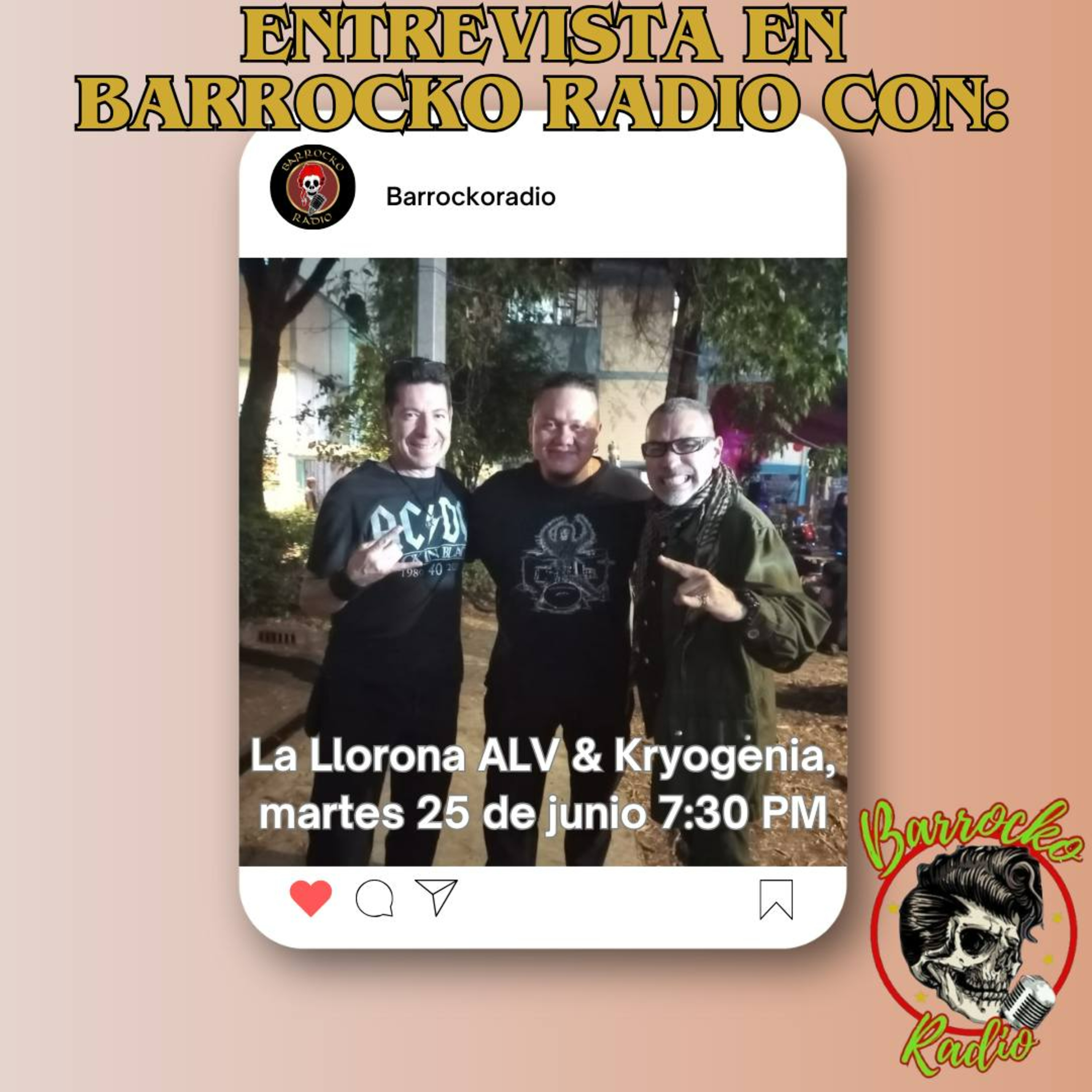 La Llorona Alv en Barrocko Radio T5. EP-44 episode artwork