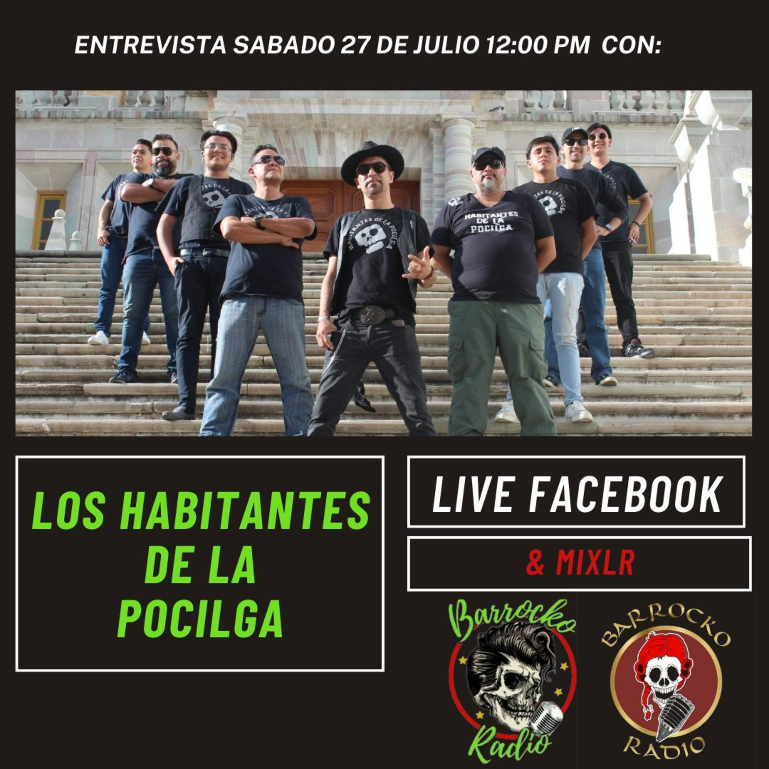 Los Habitantes de la pocilga en Barrocko Radio T5. EP-58 episode artwork