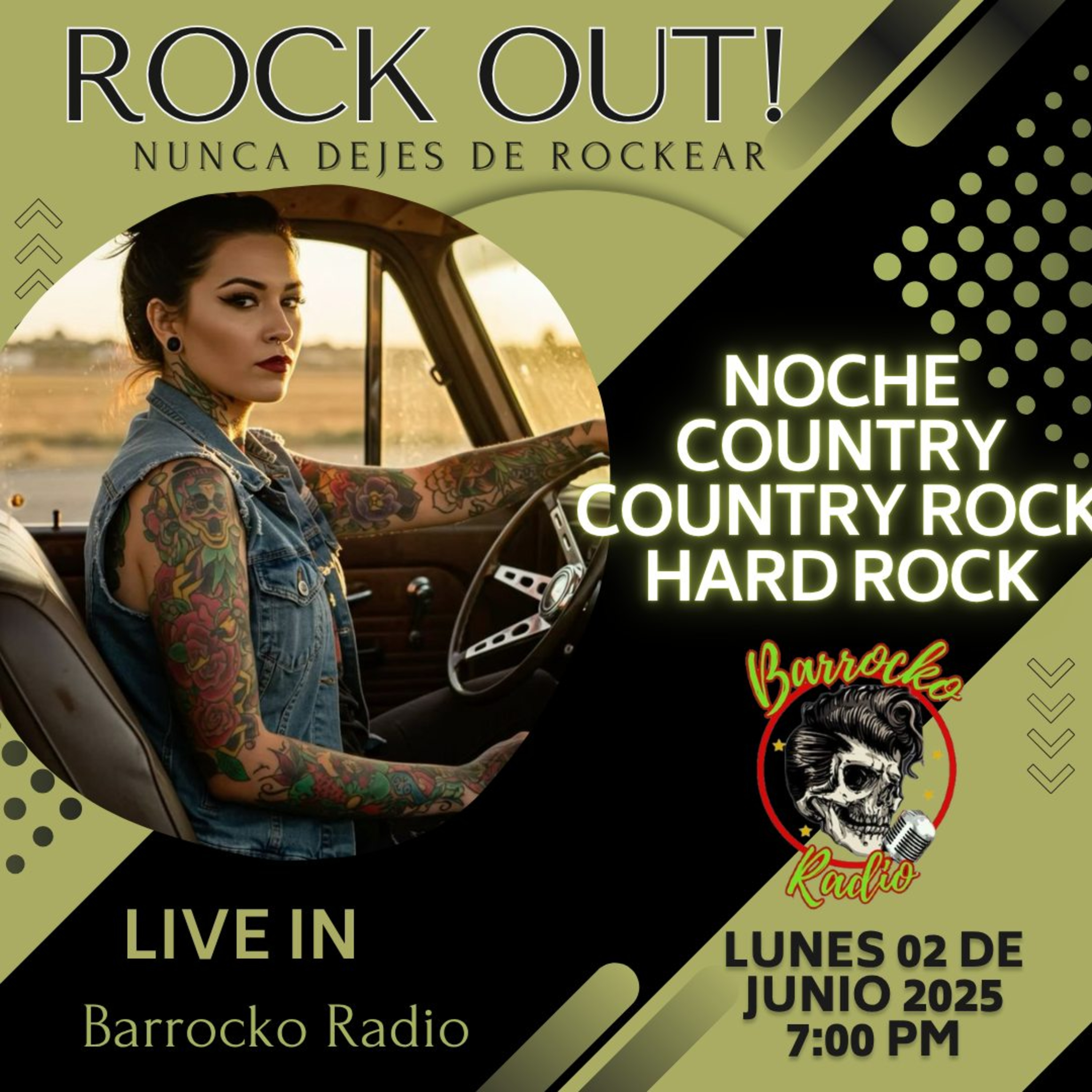 COUNTRY, COUNTRY ROCK & HARD ROCK IN BARROCKO RADIO T6. EP 26 episode artwork