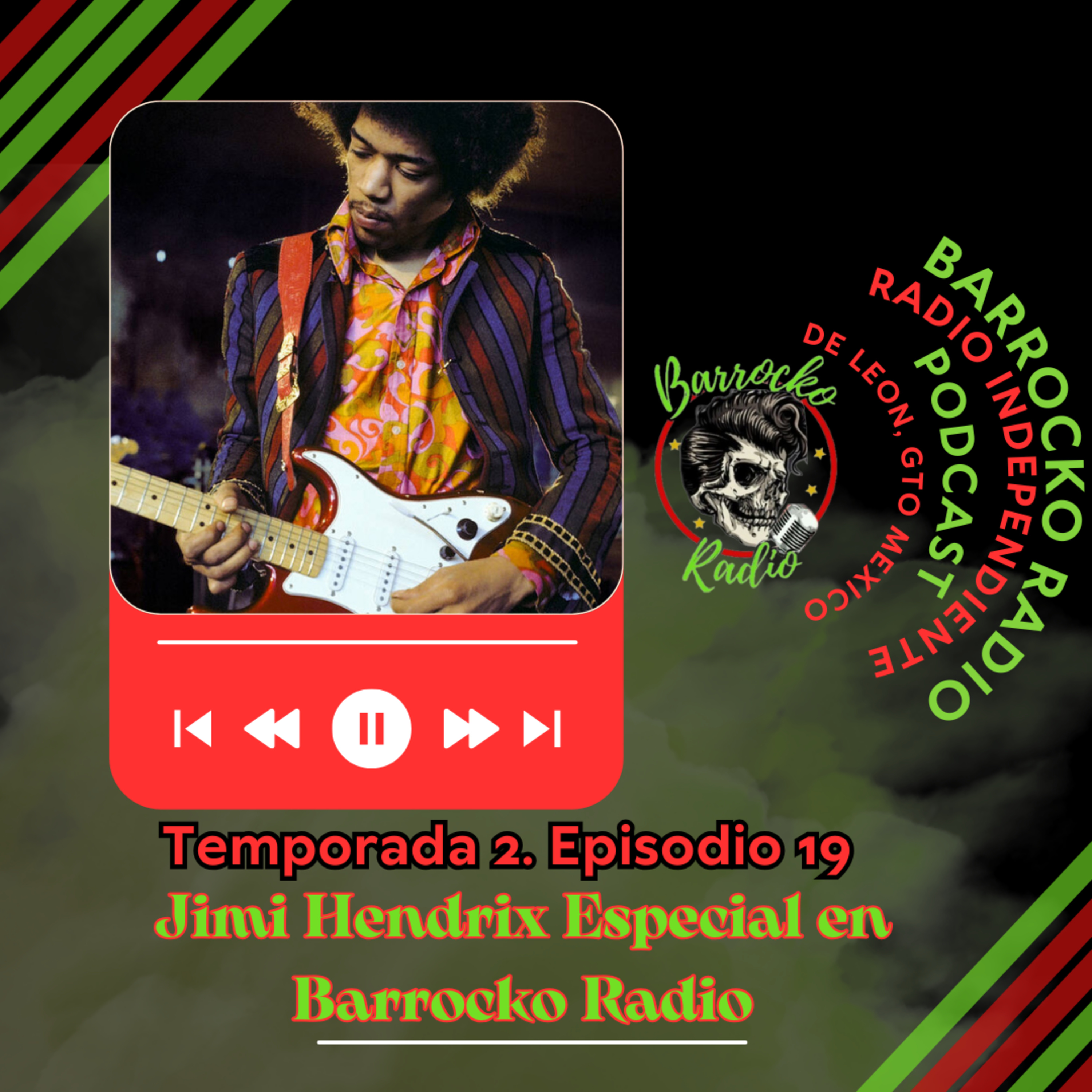 Jimi Hendrix especial en ROCK OUT Barrocko Radio T2 #19 episode artwork