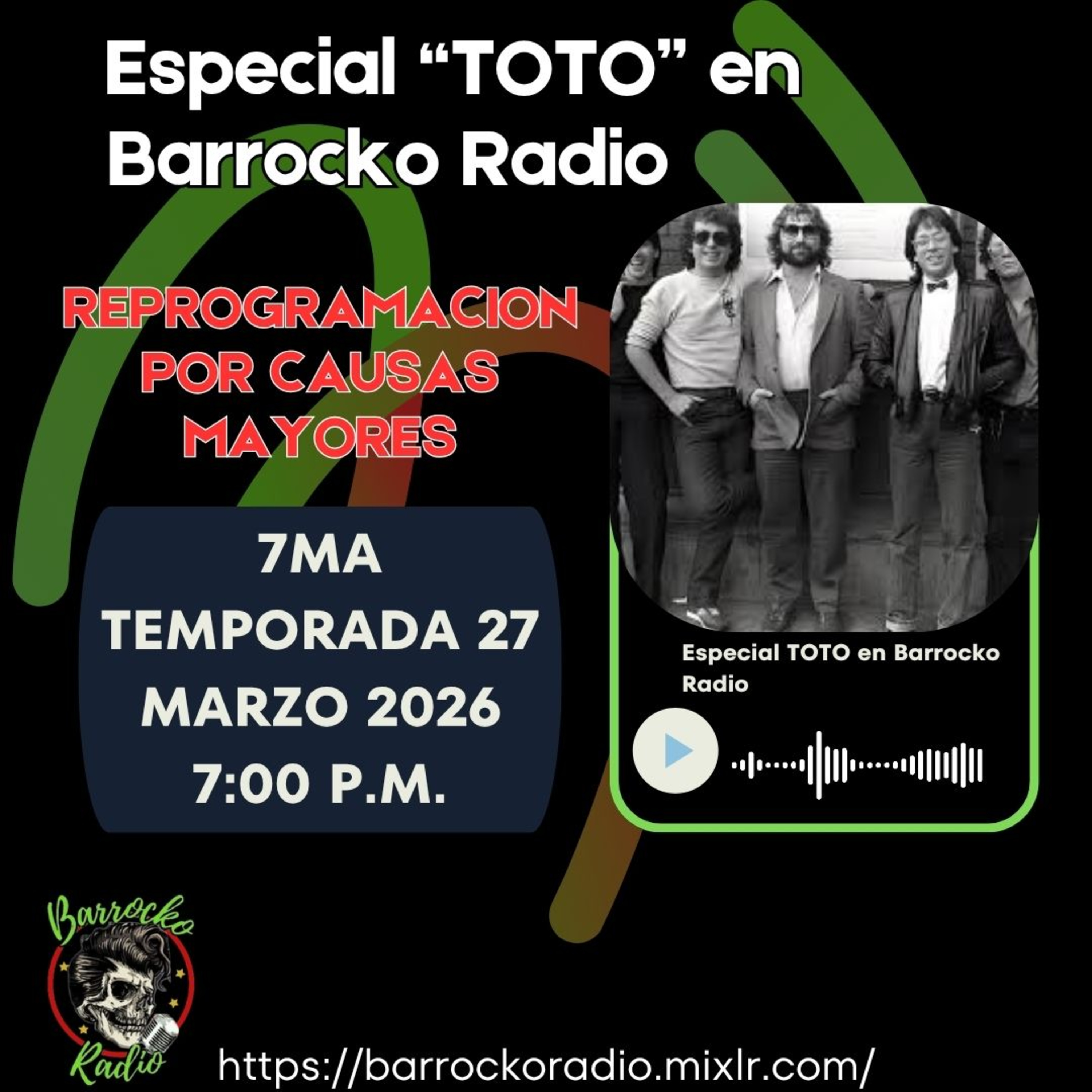 TOTO especial en Barrocko Radio T7. EP 8 episode artwork