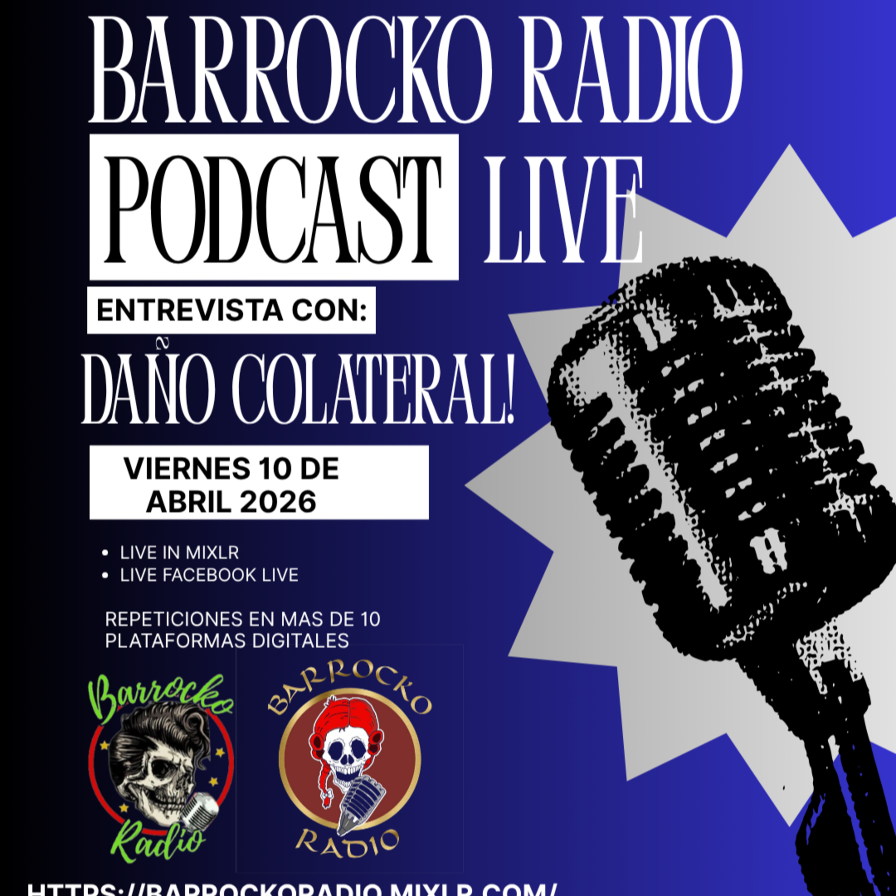 DAÑO COLATERAL en Barrocko Radio T7. EP14 episode artwork