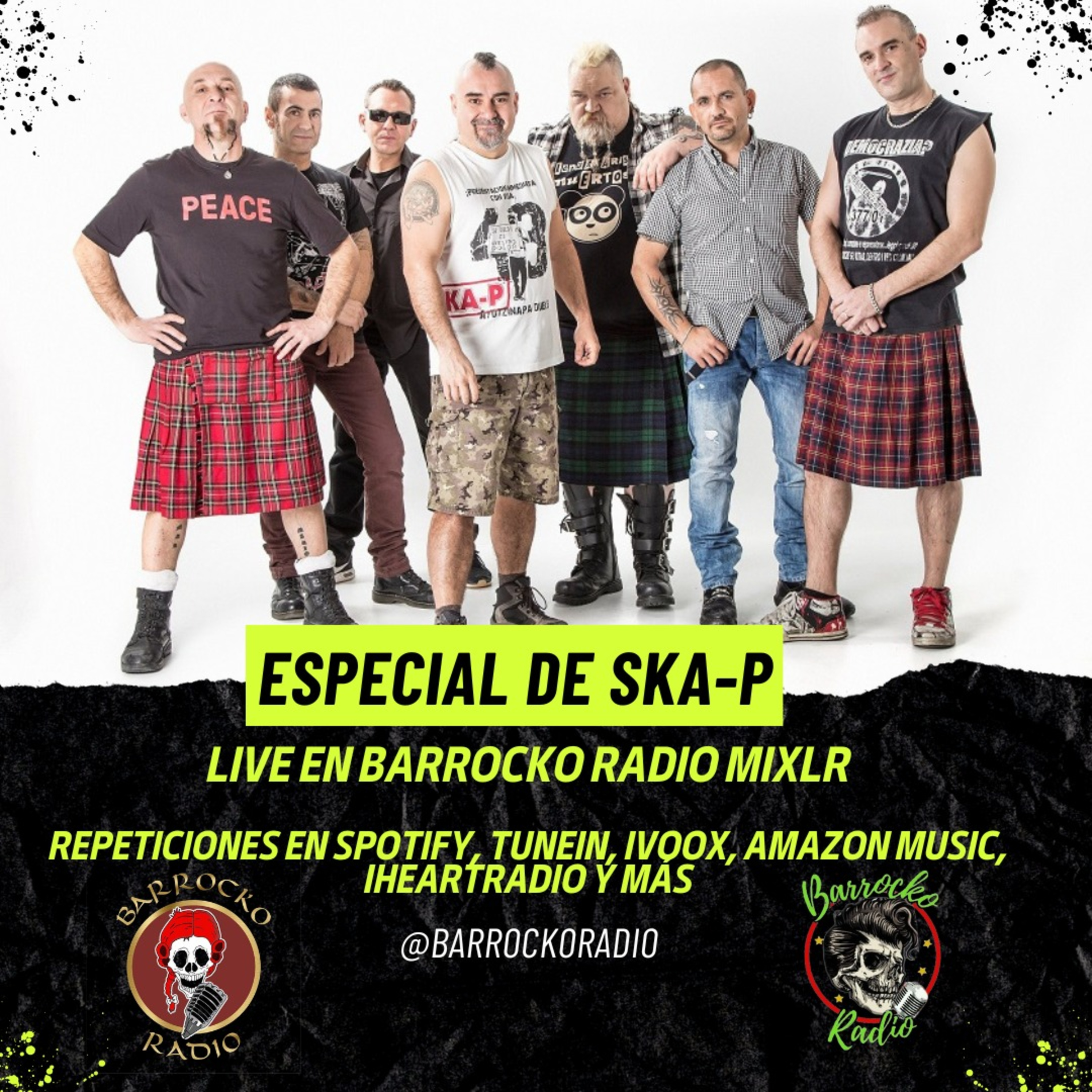 SKA- P Especial en Barrocko Radio T7. EP 18 episode artwork