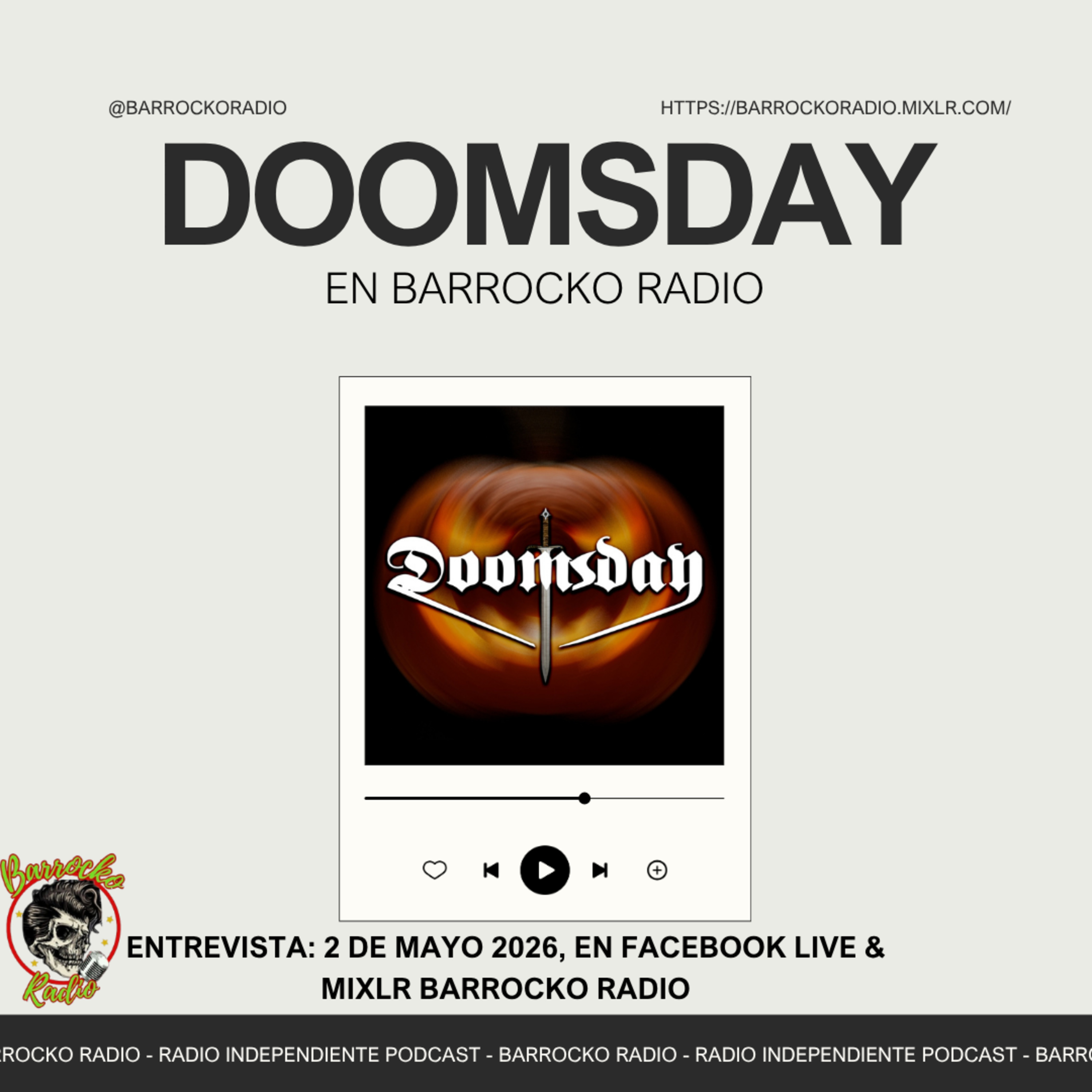 Doomsday en Barrocko Radio T7. EP 22 episode artwork