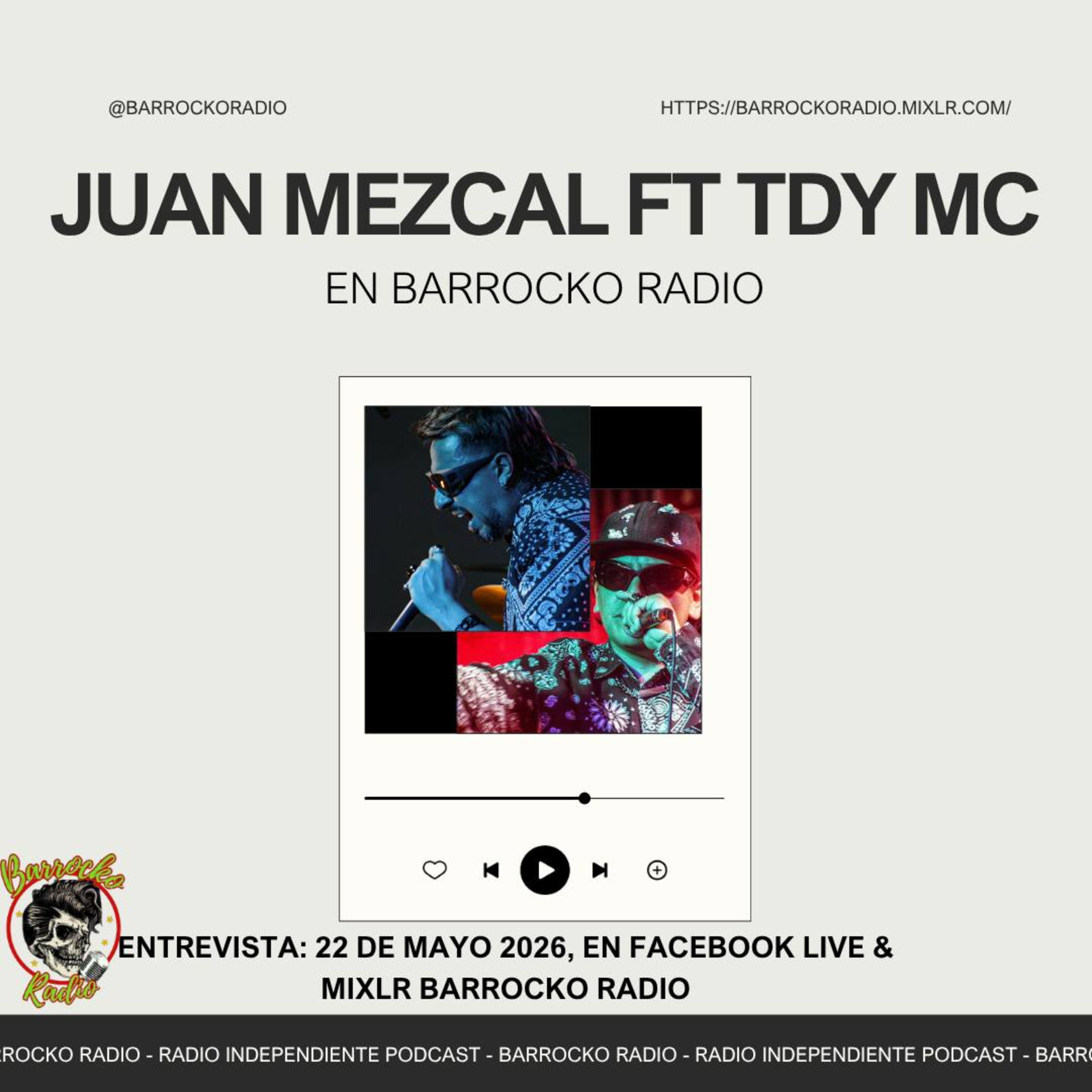 TDY MC & FAH en Barrocko Radio T6. EP 26 episode artwork