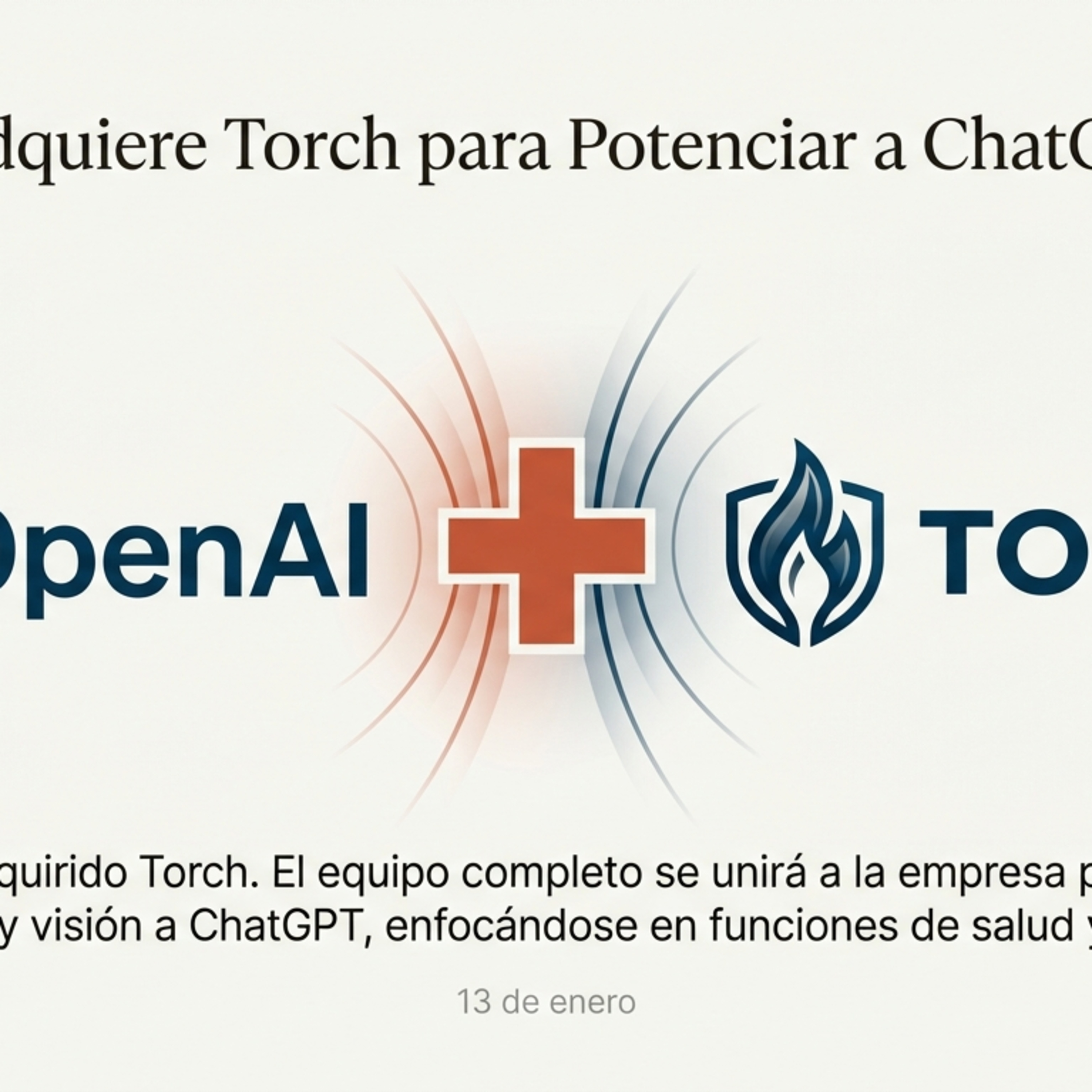 🏥 OpenAI adquiere Torch: El Futuro de ChatGPT Health episode artwork