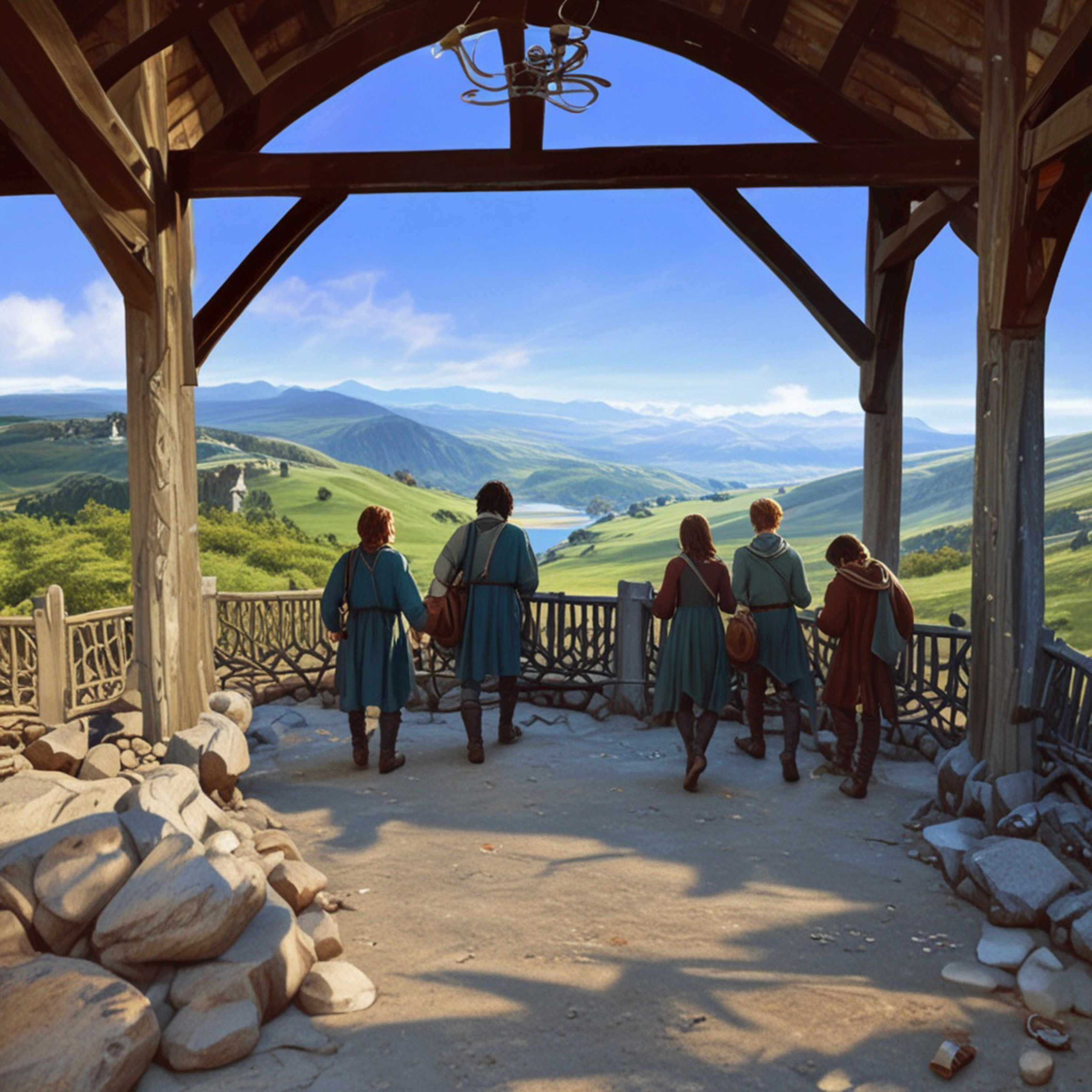 A Leisurely Stroll Through Middle-Earth