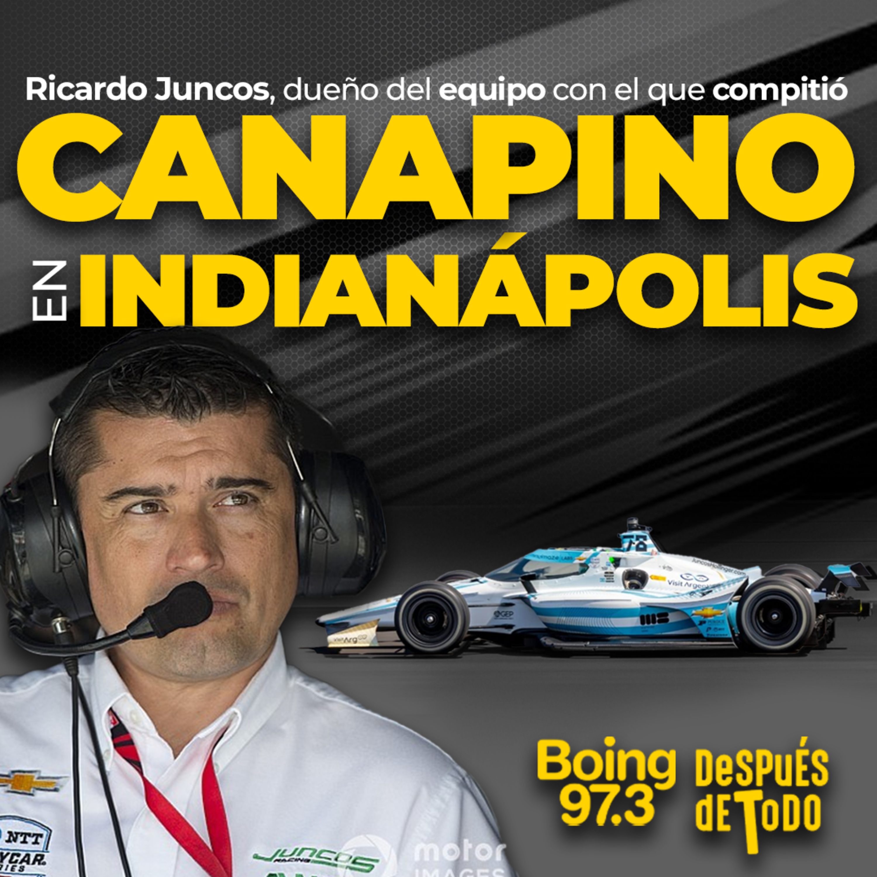 Ricardo Juncos, dueño del equipo de Canapino en las 500 millas de Indianápolis episode artwork