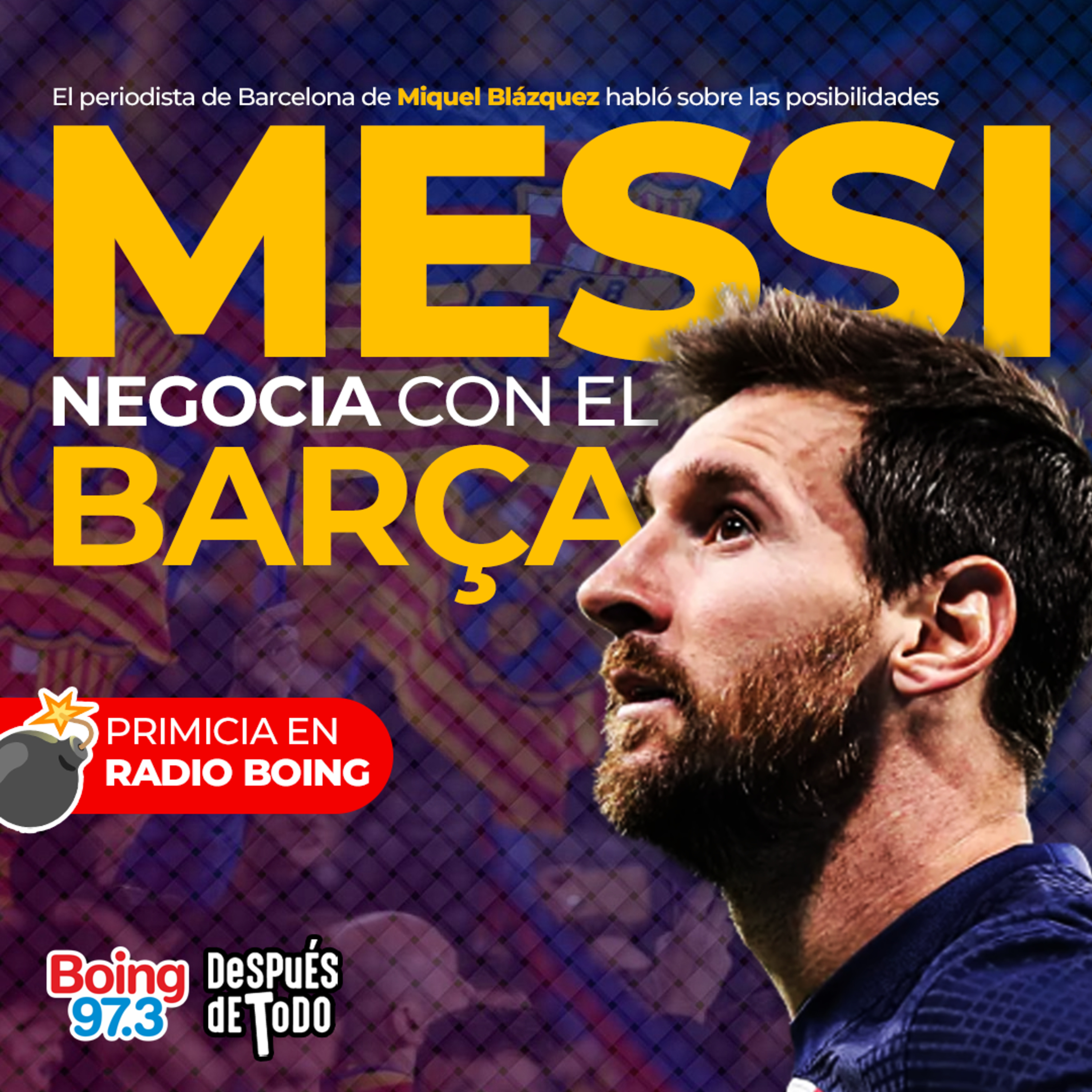 Miquel Blázquez, periodista de España, sobre el futuro de Lionel Messi episode artwork