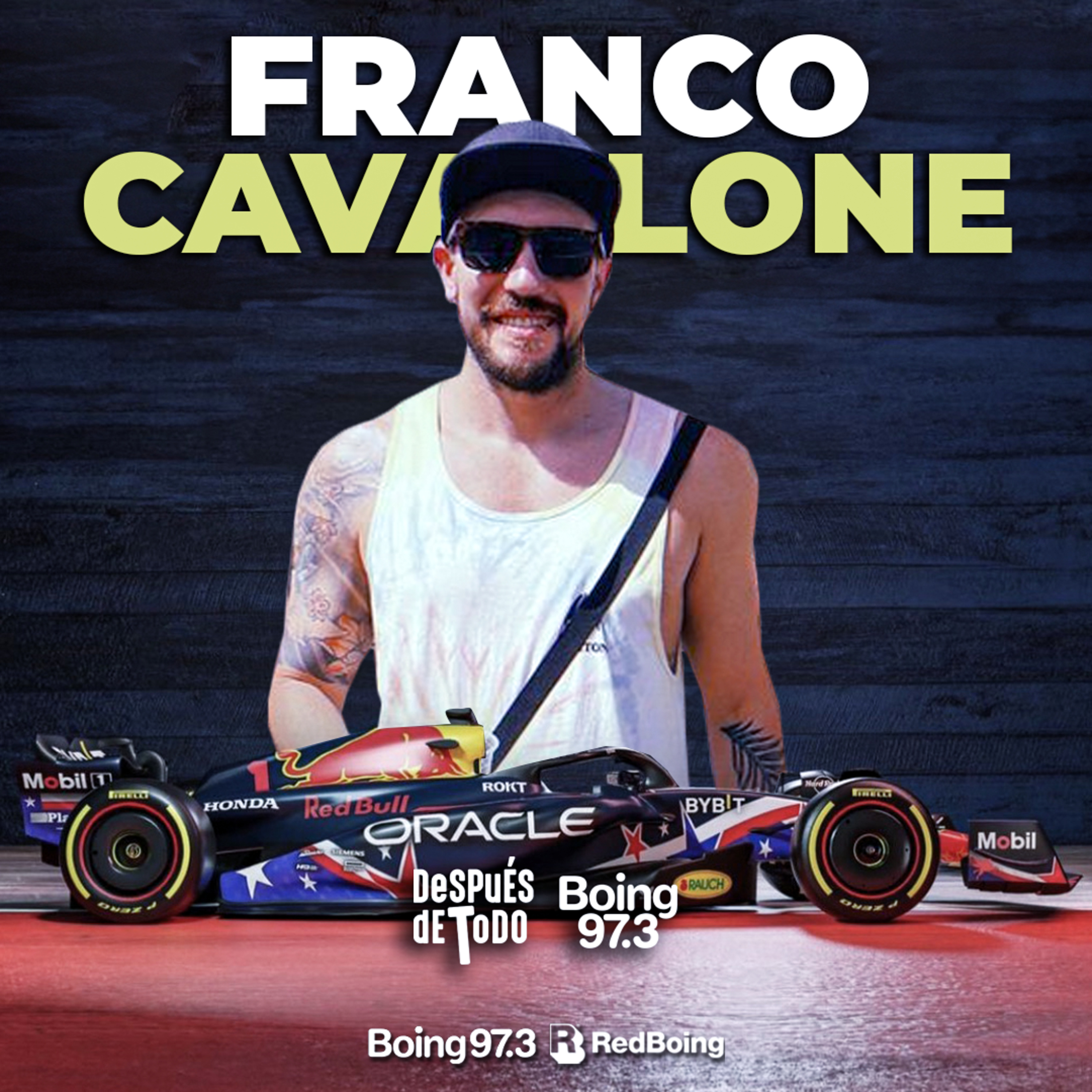 Franco Cavallone, finalista del concurso de diseño de Red Bull Racing episode artwork