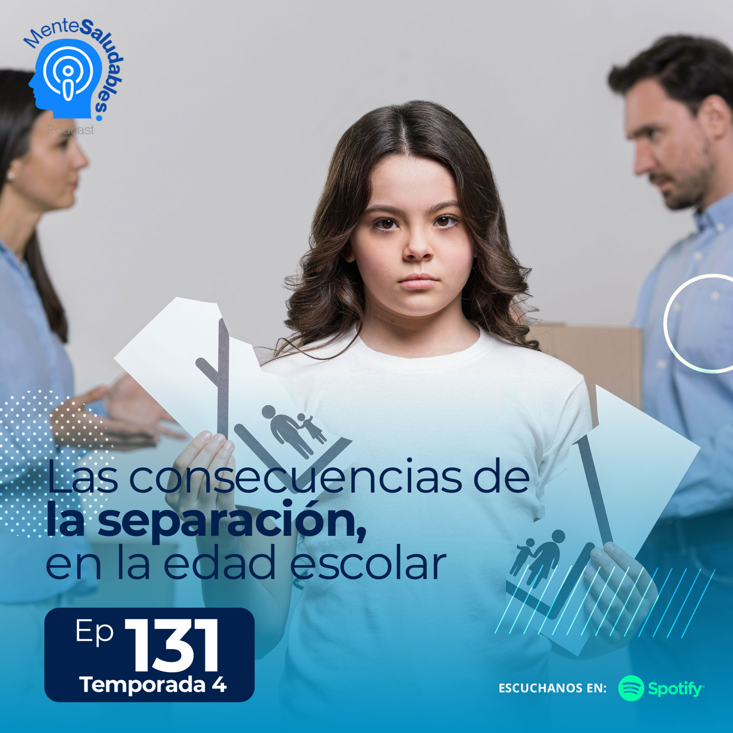 131.- Las consecuencias de la separación, en la edad escolar episode artwork