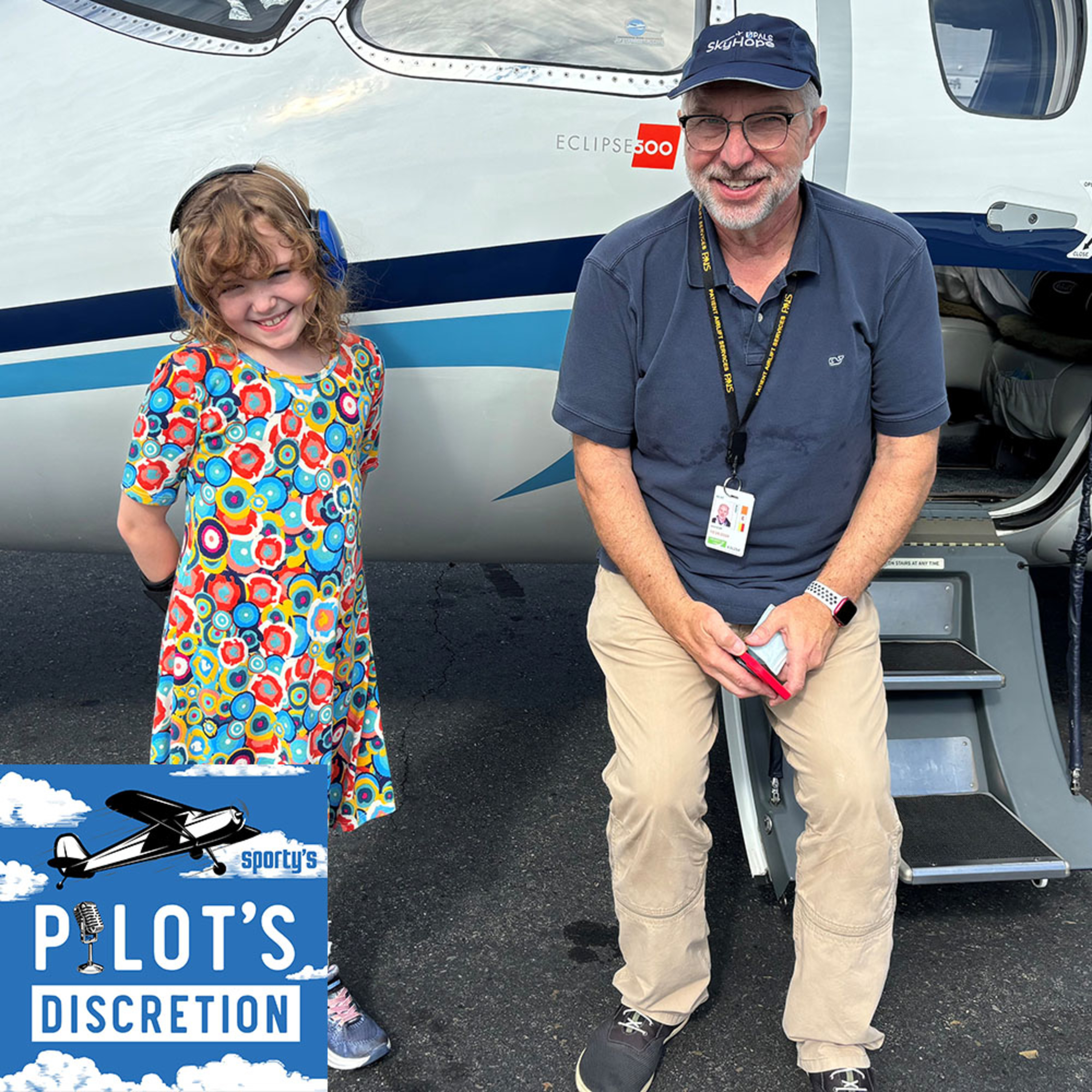 Using an Eclipse for charitable flights, with Mark Hanson episode artwork