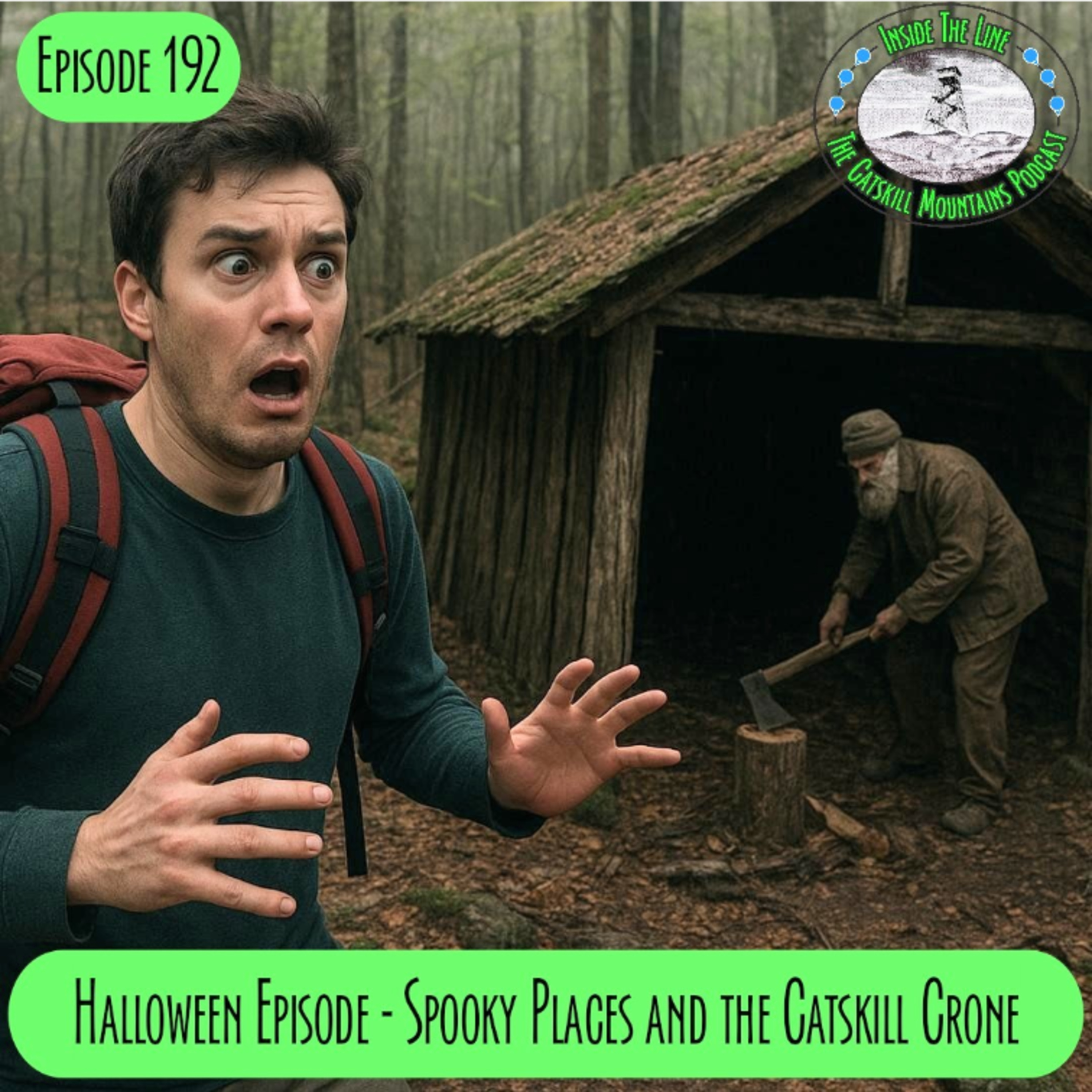 Episode 192 - Halloween Episode: Spooky places and the tale of the Catskill Crone episode artwork