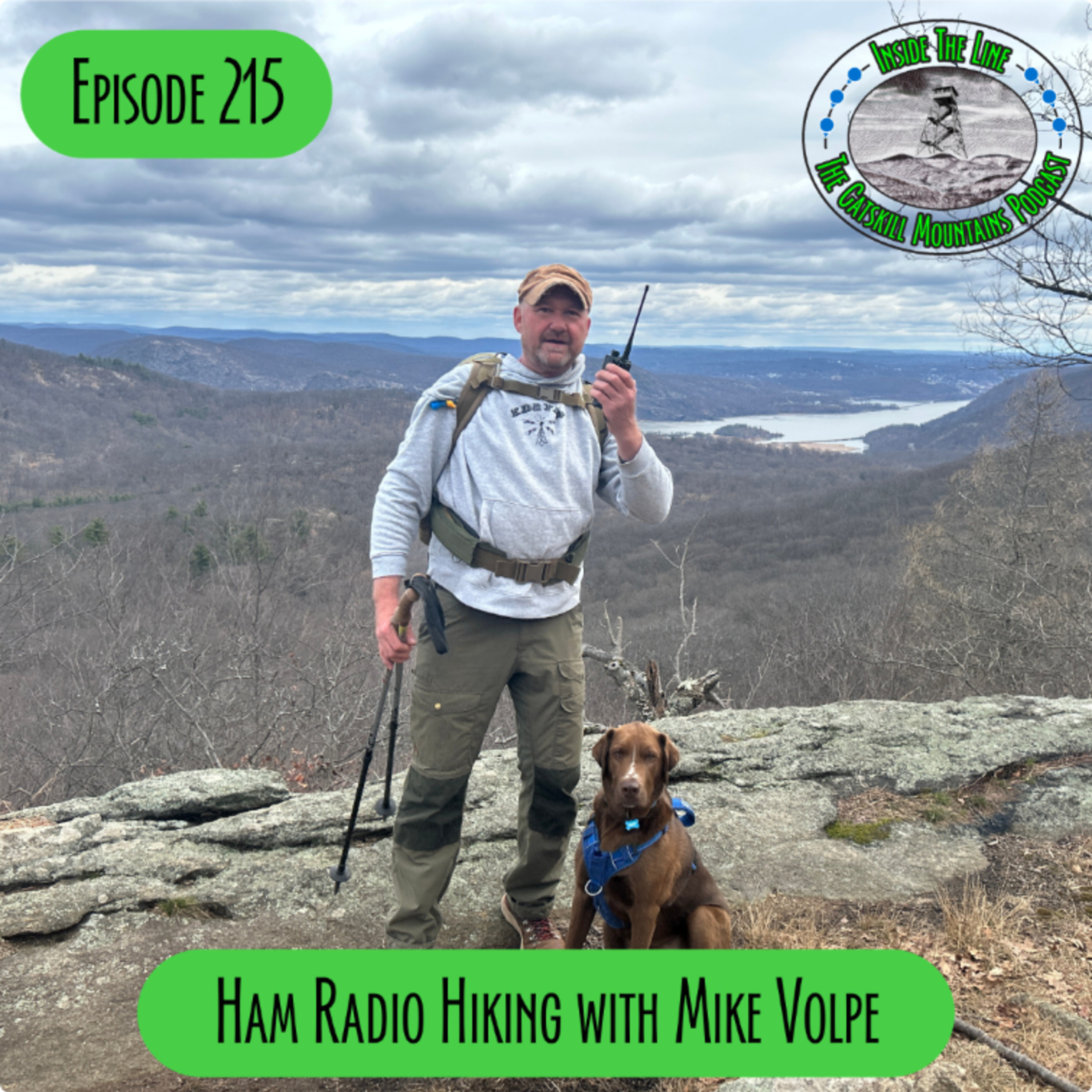 Episode 215 - Ham Radio Hiking with Mike Volpe episode artwork