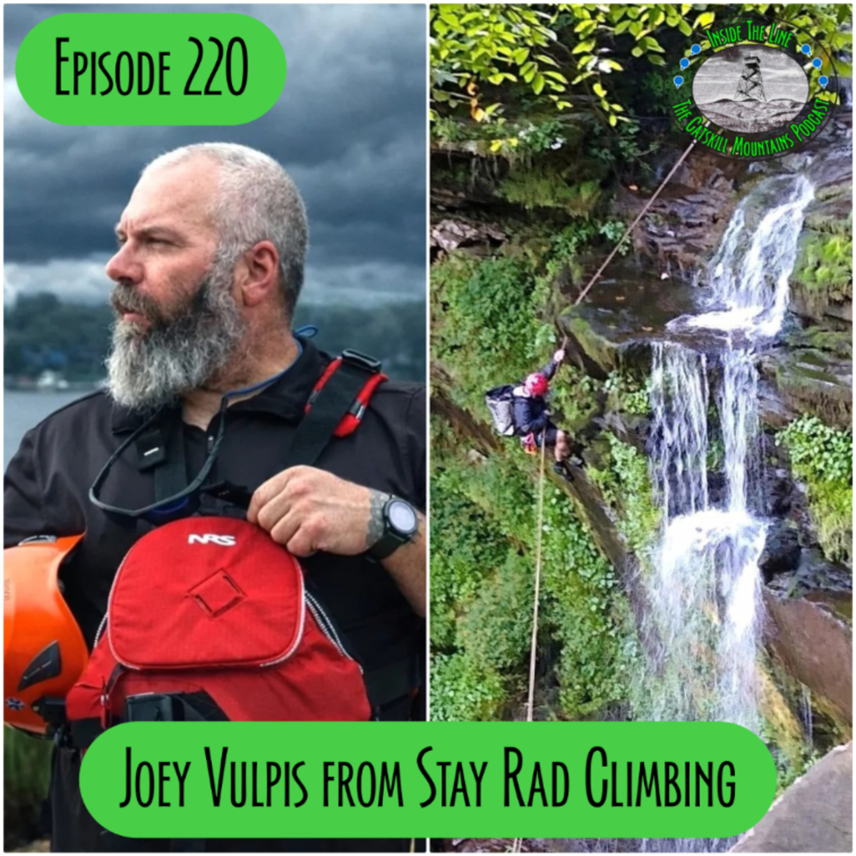 Episode 220 - Joey Vulpis from Stay Rad Climbing episode artwork