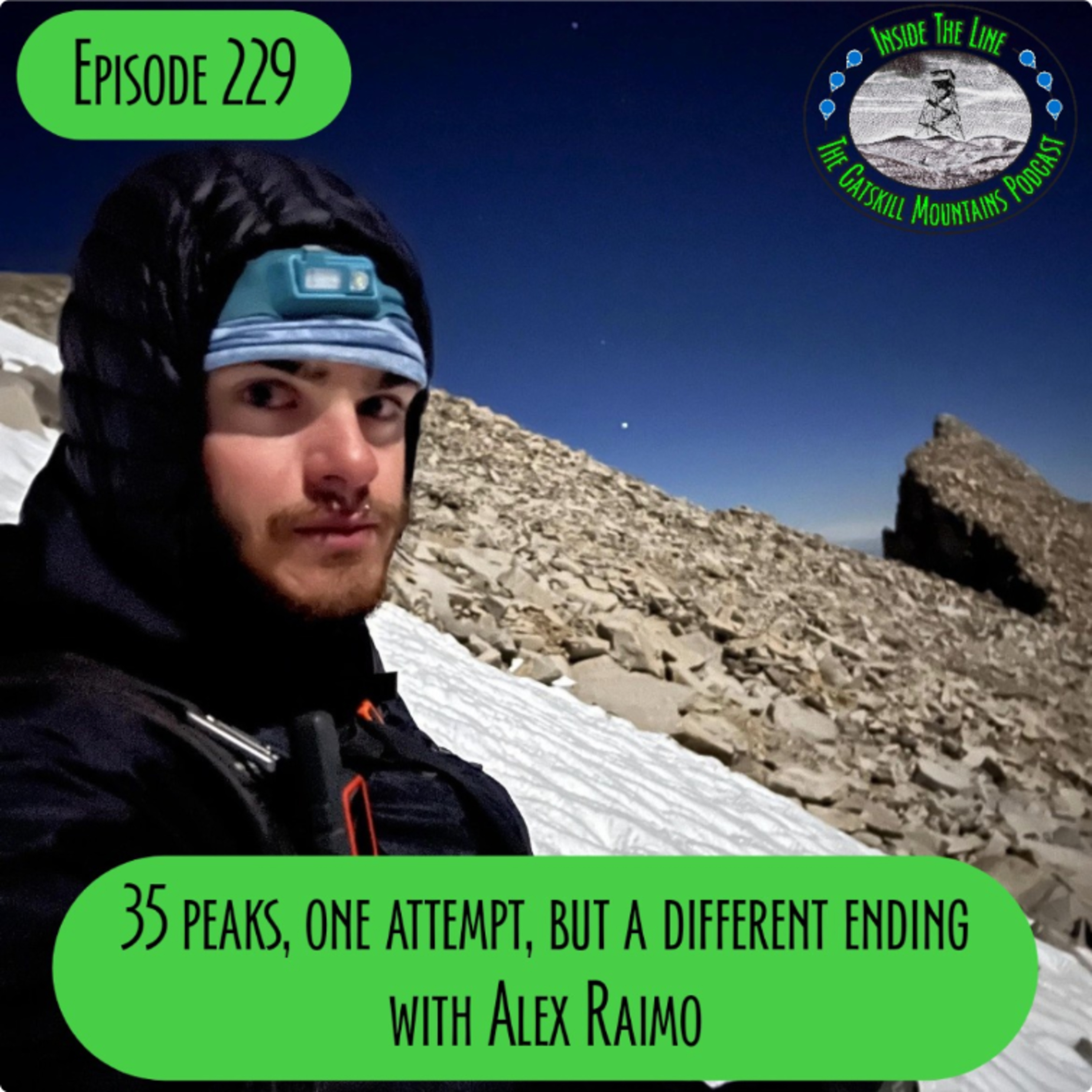 Episode 229 - 35 Peaks, One Attempt, But a Different Ending with Alex Raimo episode artwork