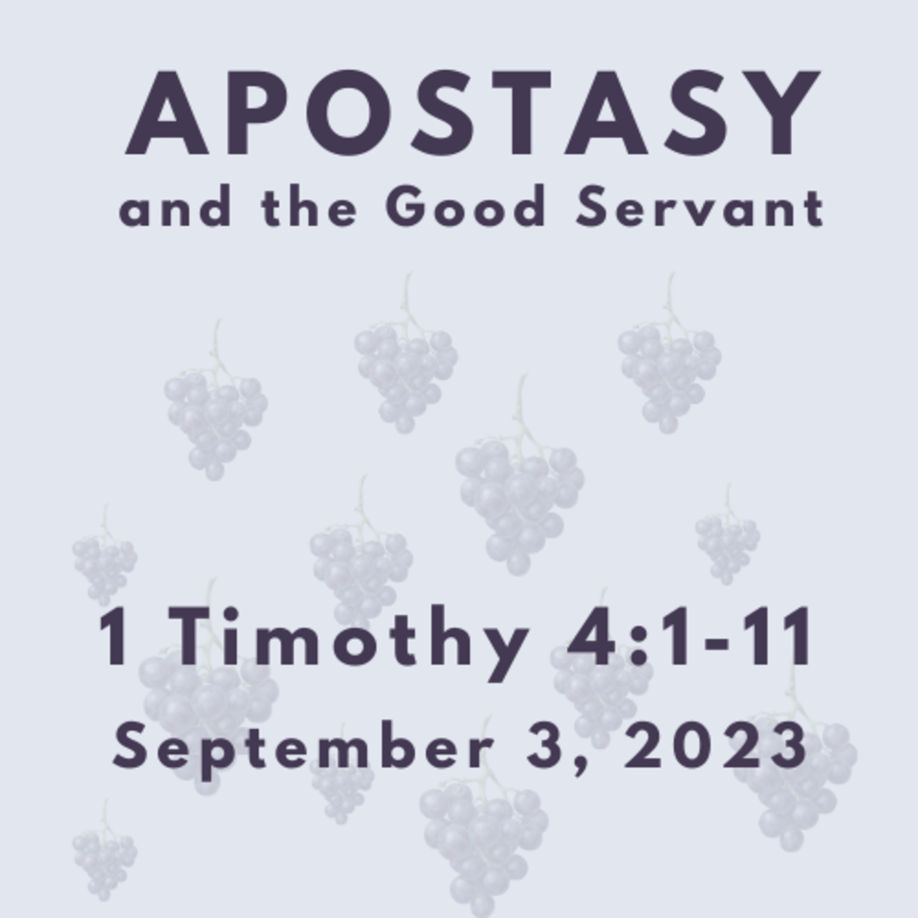 Apostasy and the Good Servant episode artwork