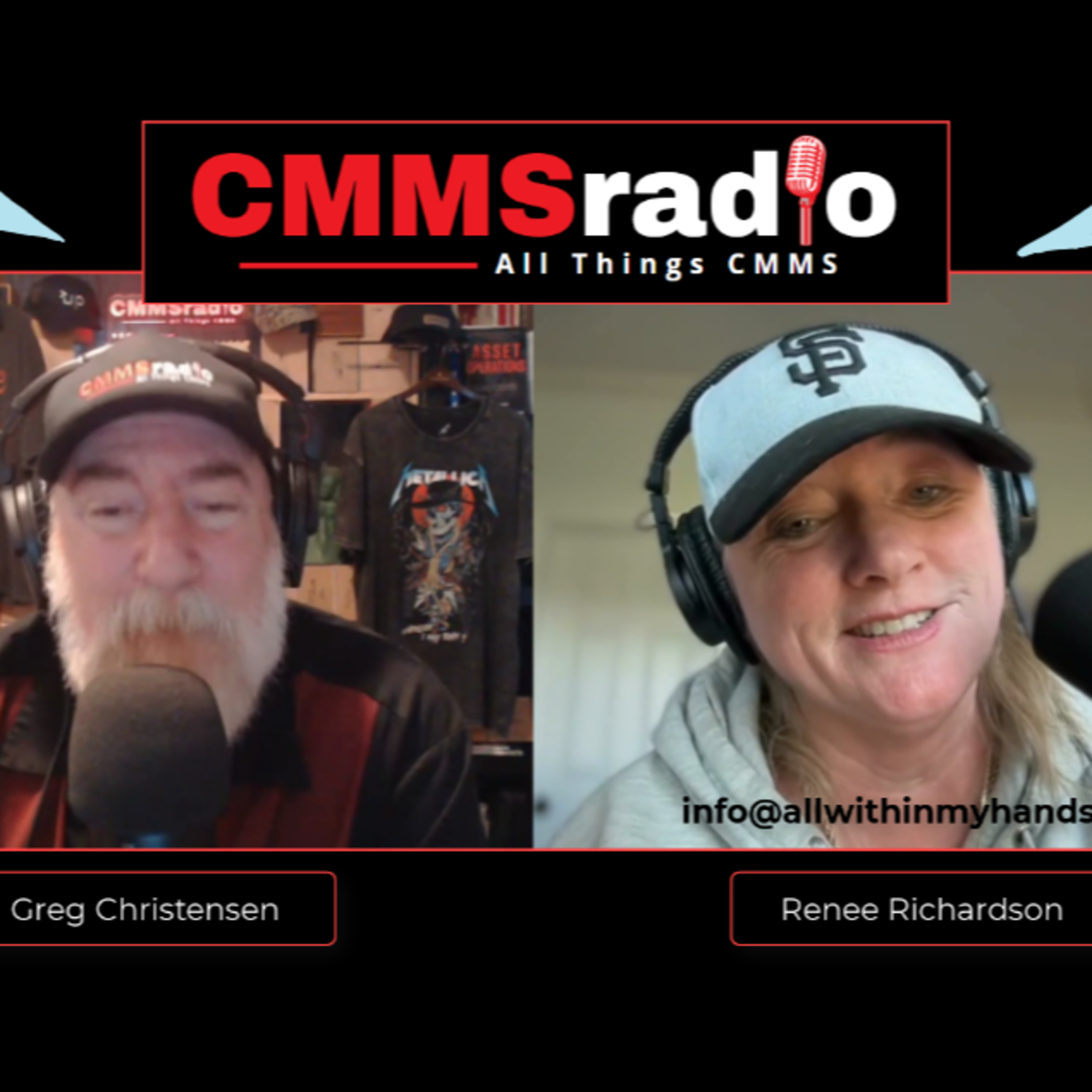 Full Speed or Nothing Baby! Metallica's All Within My Hands Foundation Renee Richardson on CMMSradio episode artwork
