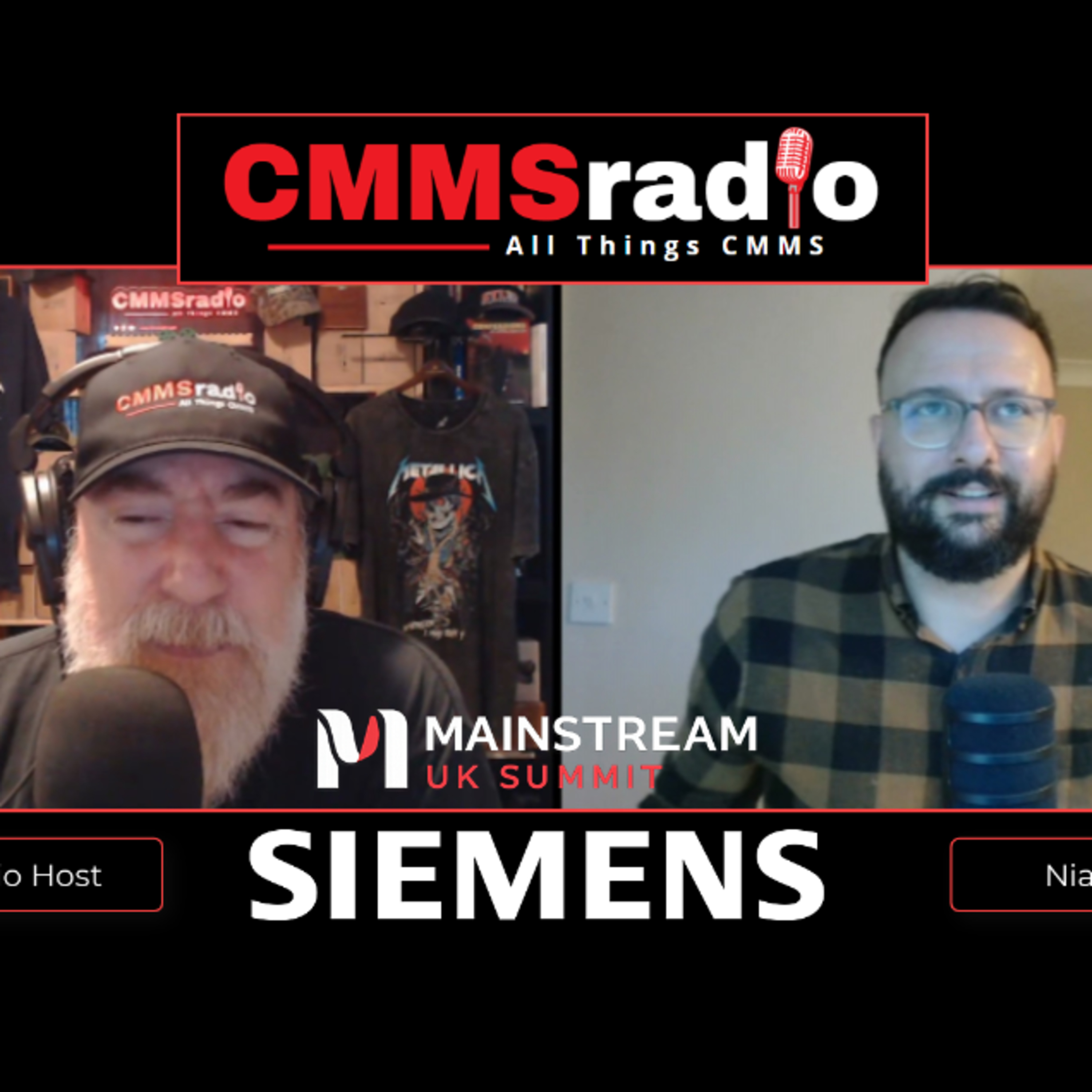Siemens is coming to the Mainstream UK Summit 2025 with Niall Sullivan episode artwork