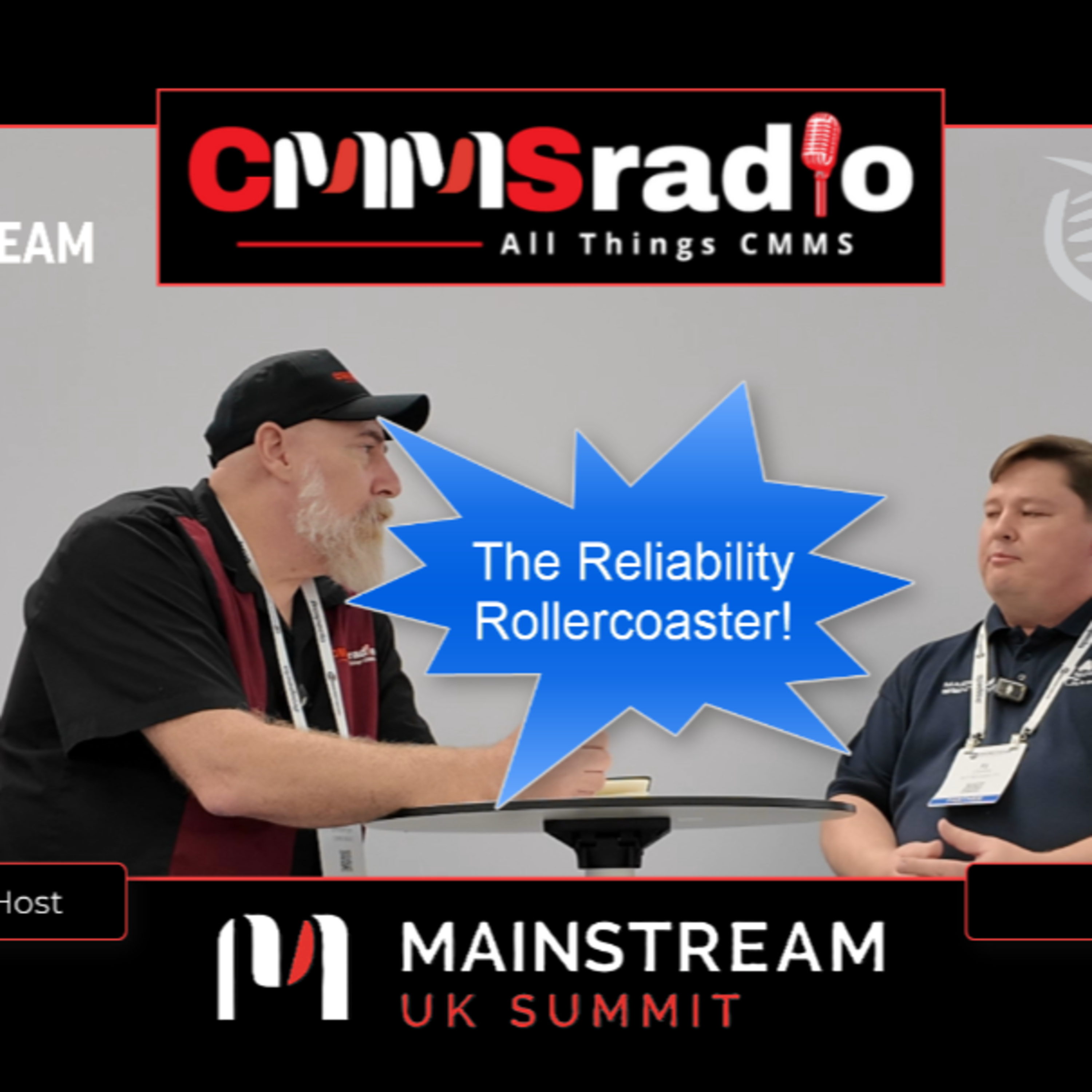 Talking Maintenance and Reliability with PJ Cloete at Mainstream UK Summit 2025 episode artwork