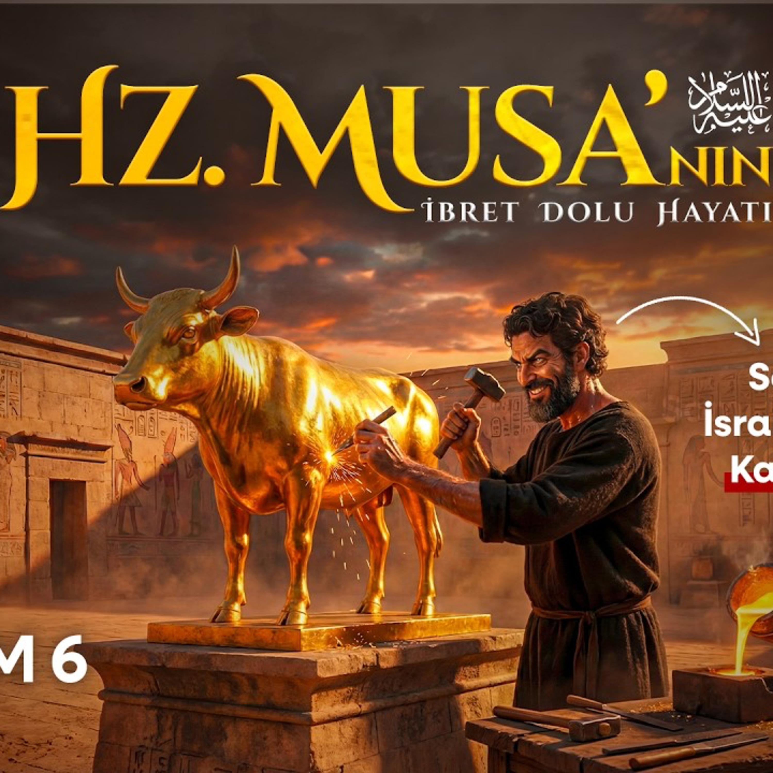 Hz. Musa'nın Altın Buzağıyı Yakması! | Hz. Musa’nın (as) Hayatı | B6