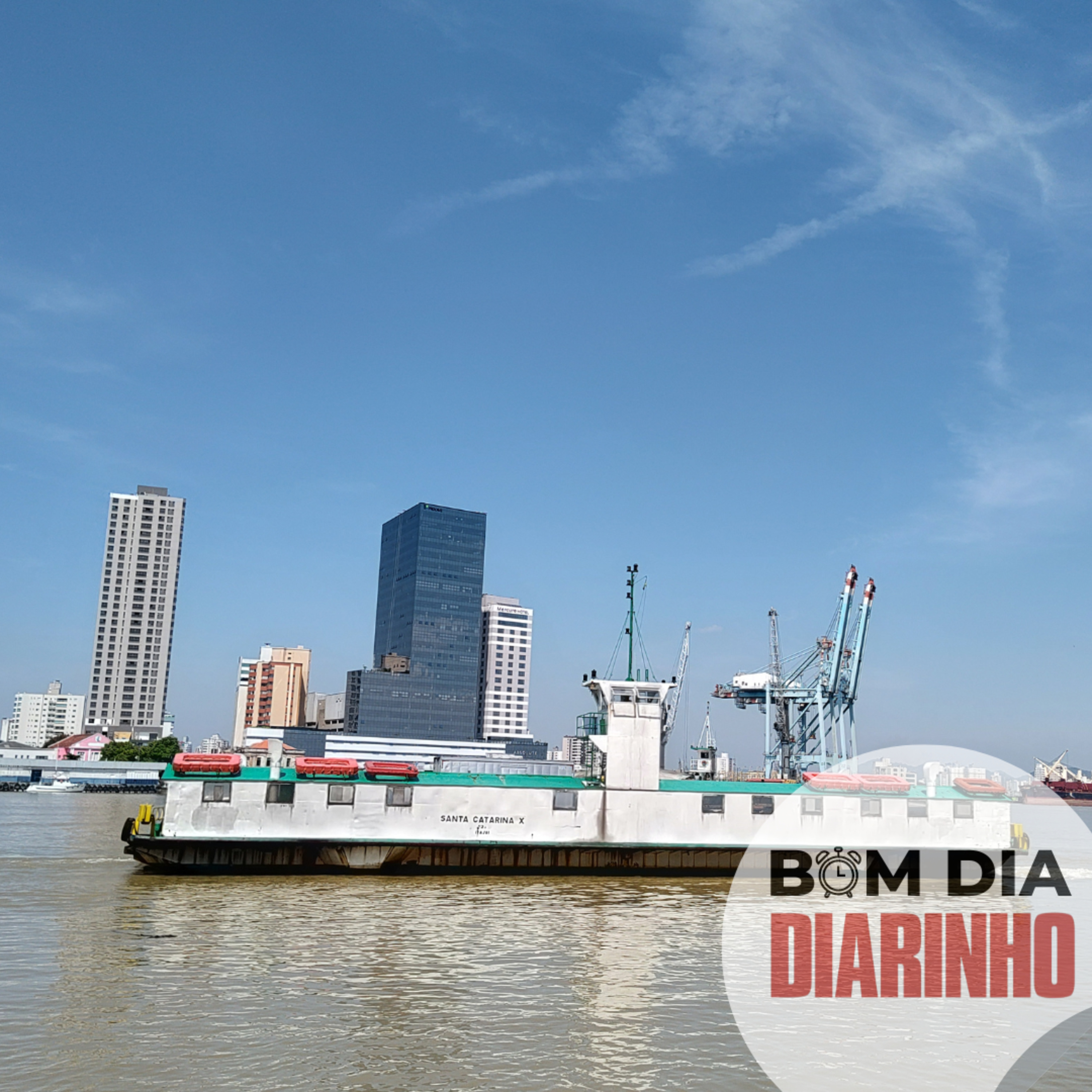 Governo de SC tem prazo para regularizar ferry-boat de Itajaí, barbeiragem de ônibus deixa três feridos e mais episode artwork