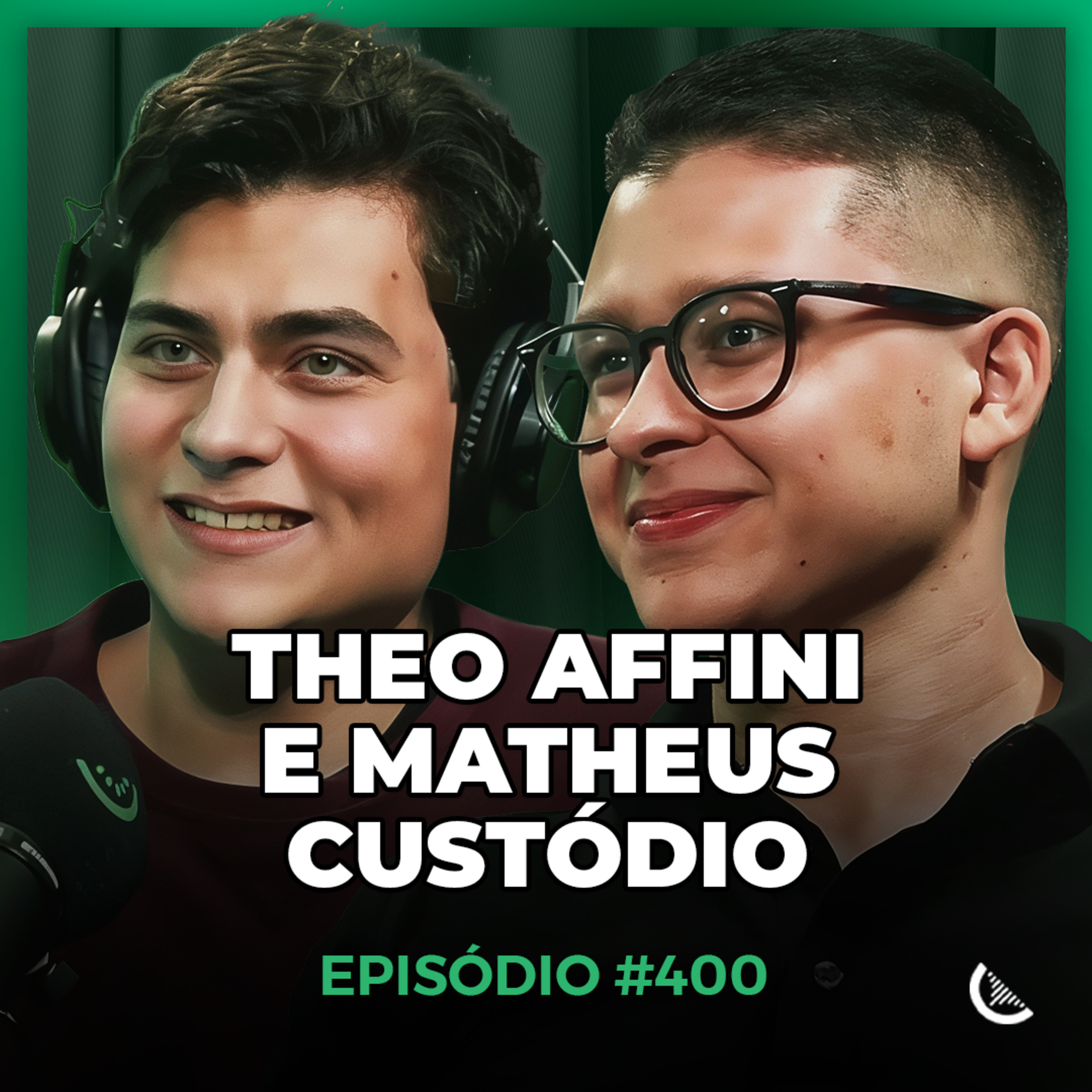Eles Faturam Preparando Estudantes Para Vestibular | Theo Affini e Matheus Custódio - Kiwicast #400 episode artwork