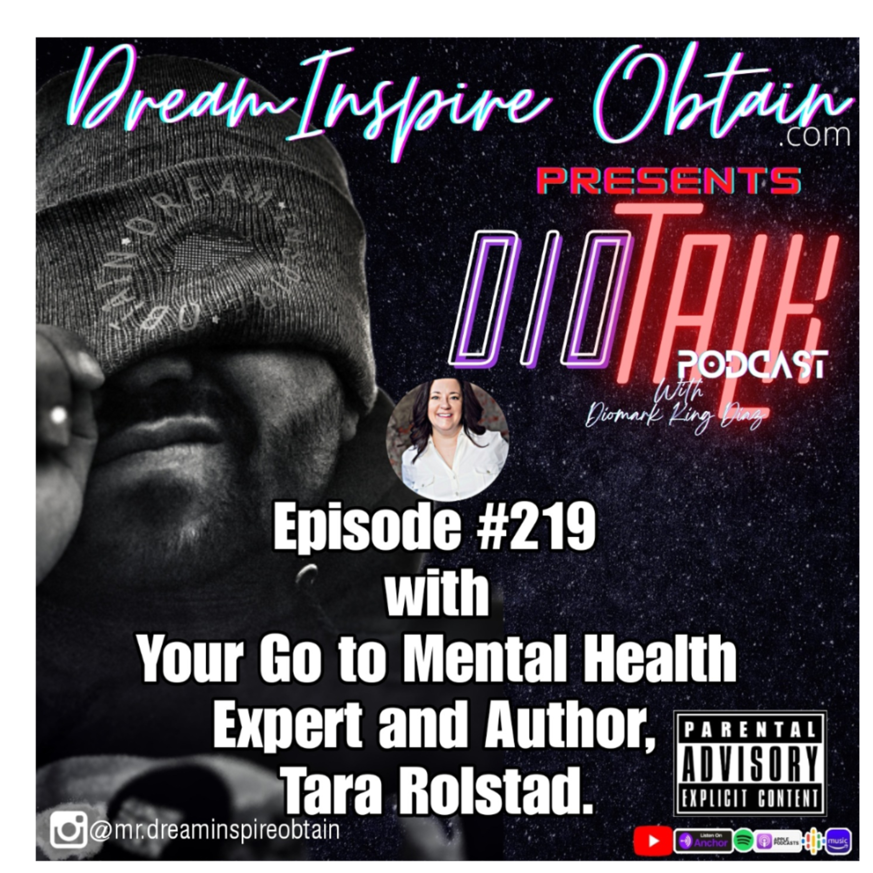 DIOTALK Episode #219 with Your Go Yo Mental Health Expert and Author, Tara Rolstad.  episode artwork