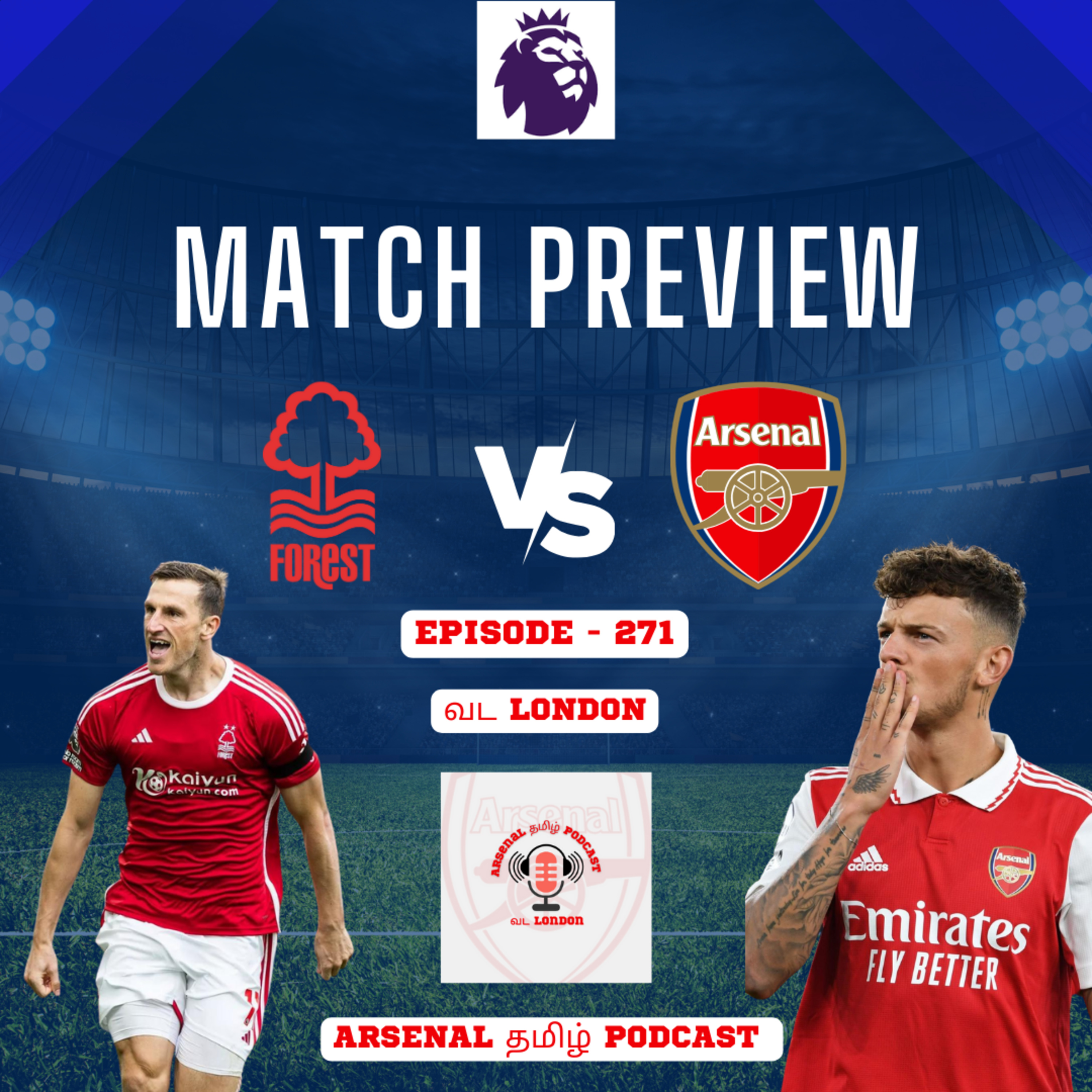 Vada London Arsenal Tamil Podcast