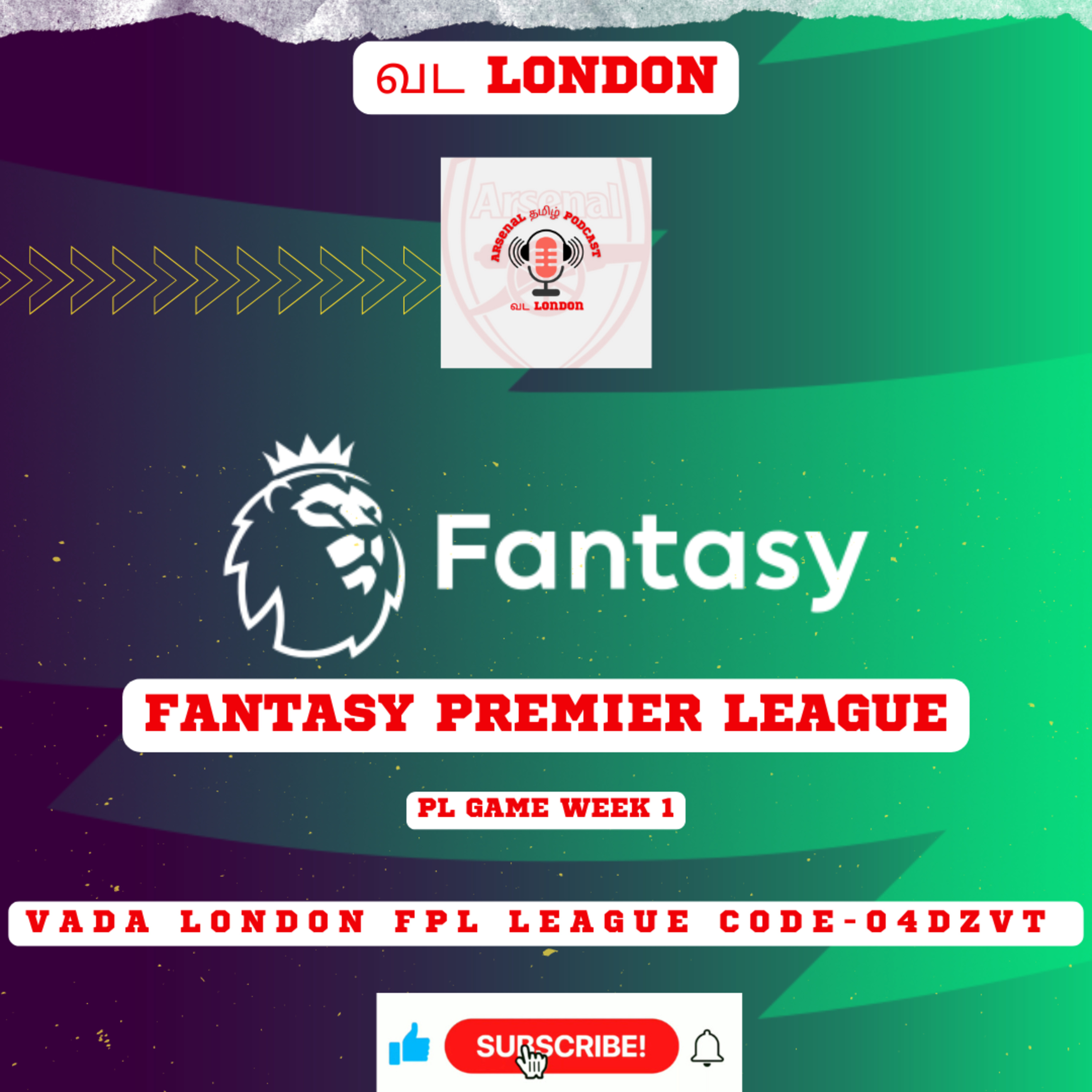 Vada London Arsenal Tamil Podcast