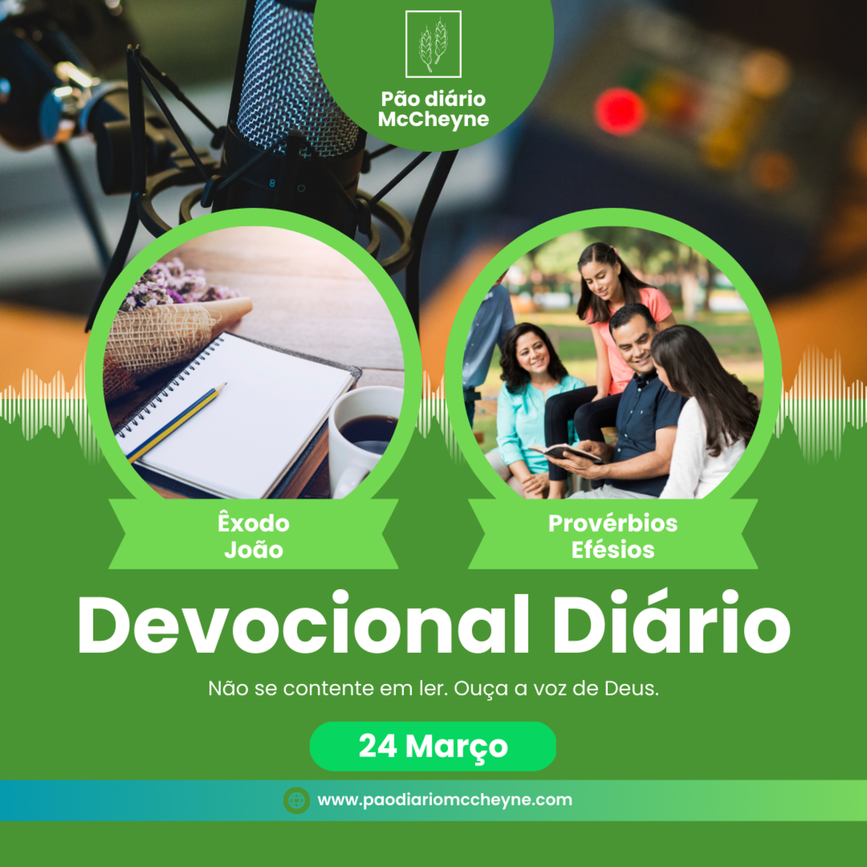 24 MARÇO - ÊXODO 35, JOÃO 14, PROVÉRBIOS 11, EFÉSIOS 4 episode artwork