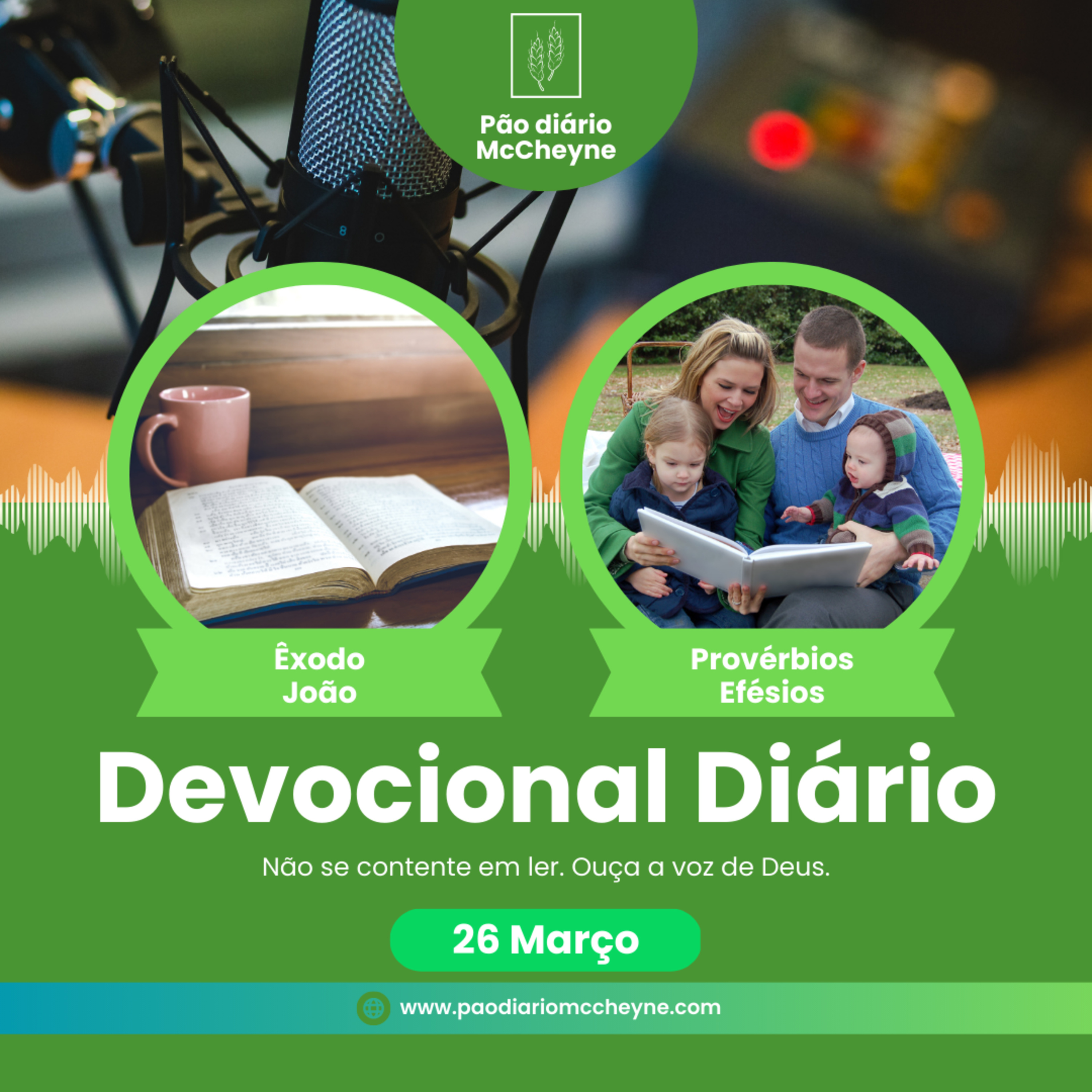 26 MARÇO - ÊXODO 37, JOÃO 16, PROVÉRBIOS 13, EFÉSIOS 6 episode artwork