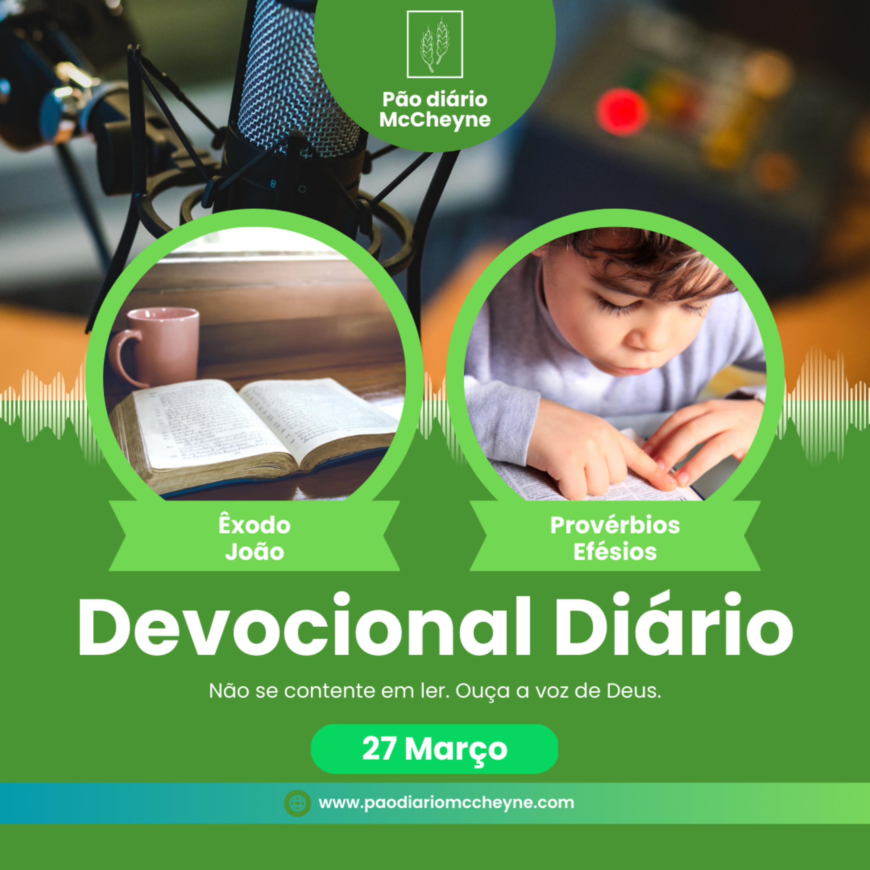 27 MARÇO - ÊXODO 38, JOÃO 17, PROVÉRBIOS 14, FILIPENSES 1 episode artwork