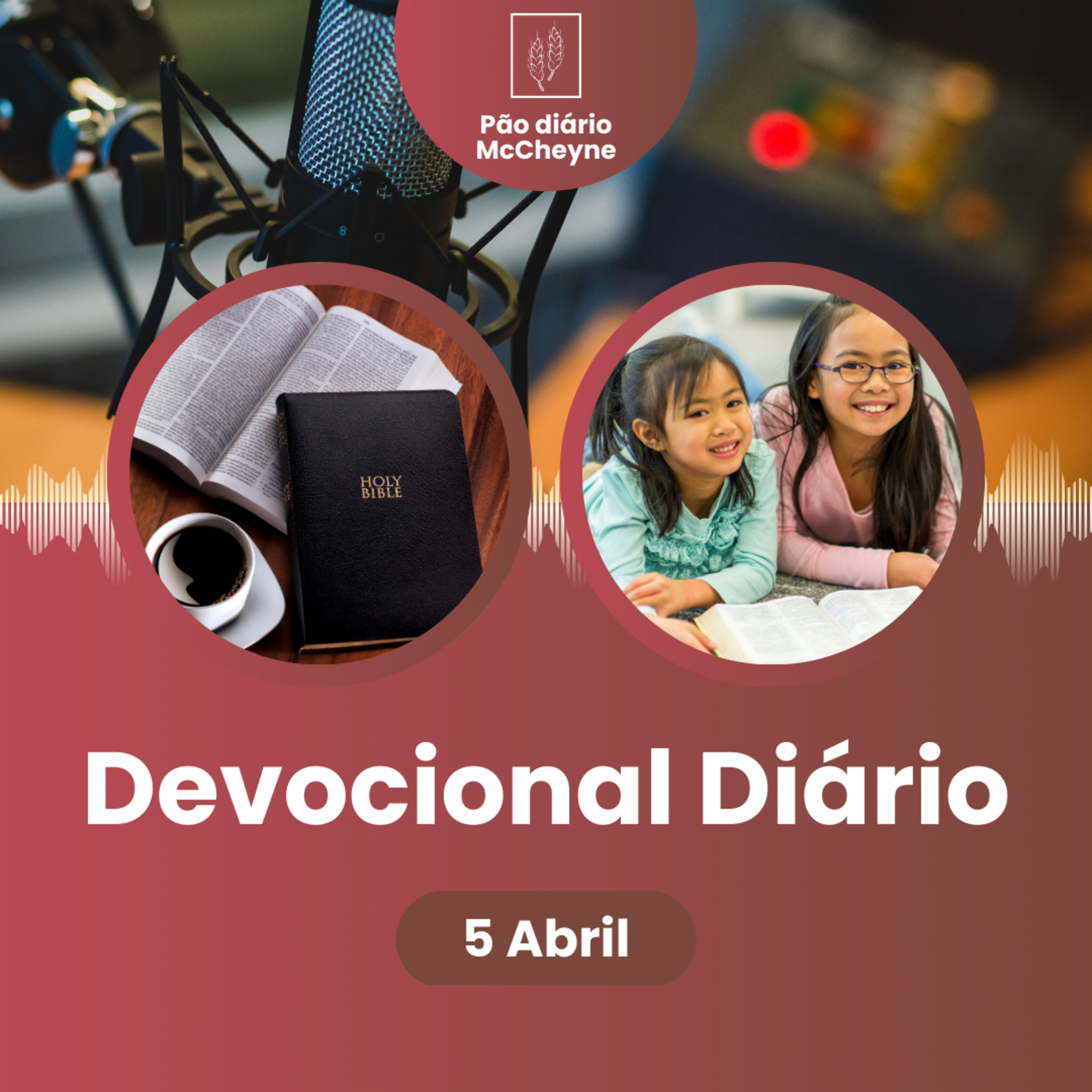 5 ABRIL - Levítico 8, Salmo 9, Provérbios 23, 1º Tessalonicenses 2 episode artwork