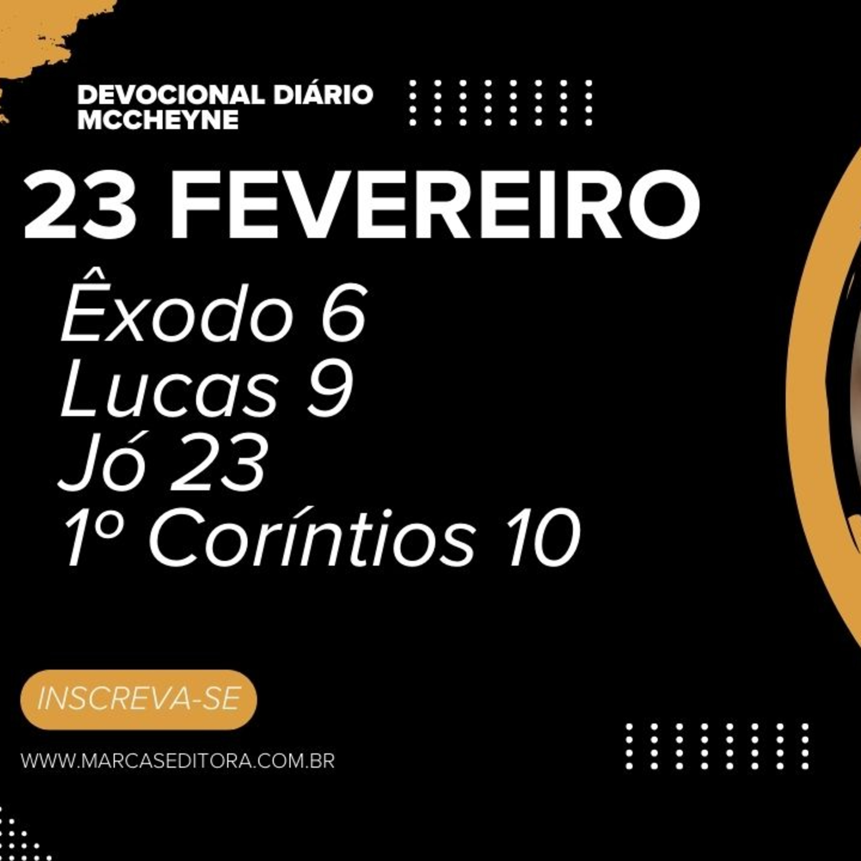 23 FEVEREIRO - ÊXODO 6, LUCAS 9, JÓ 23, 1° CORÍNTIOS 10 episode artwork