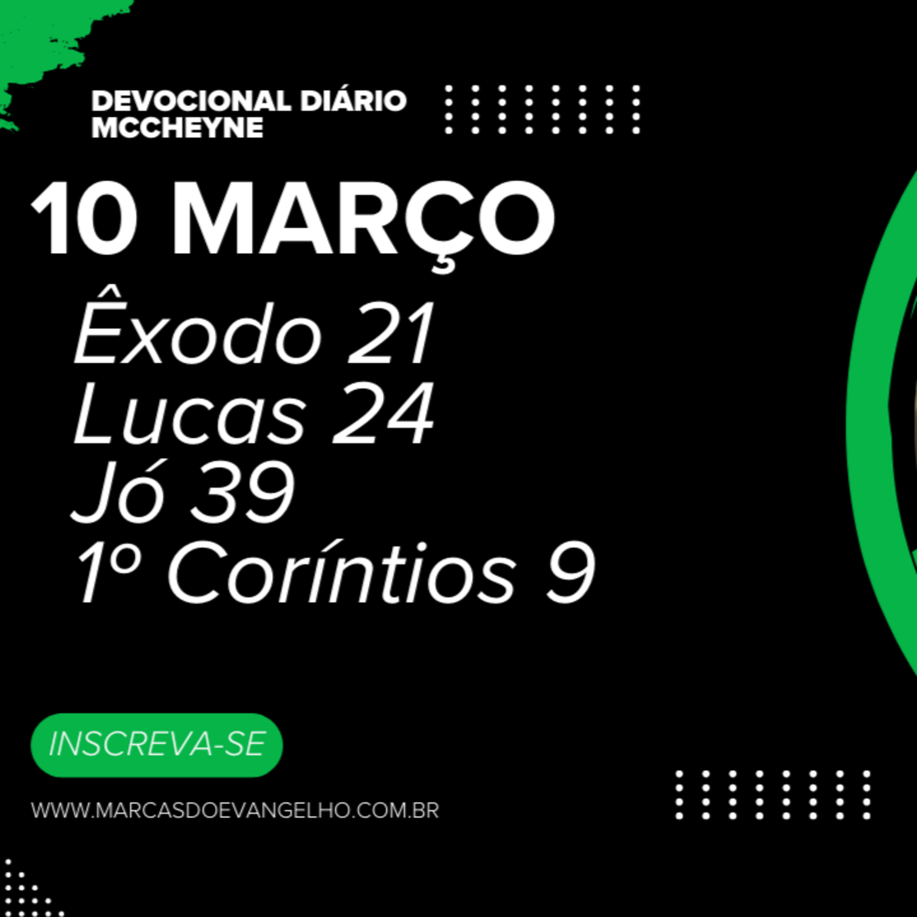 10 MARÇO - ÊXODO 21, LUCAS 24, JÓ 39, 2° CORÍNTIOS 9 episode artwork