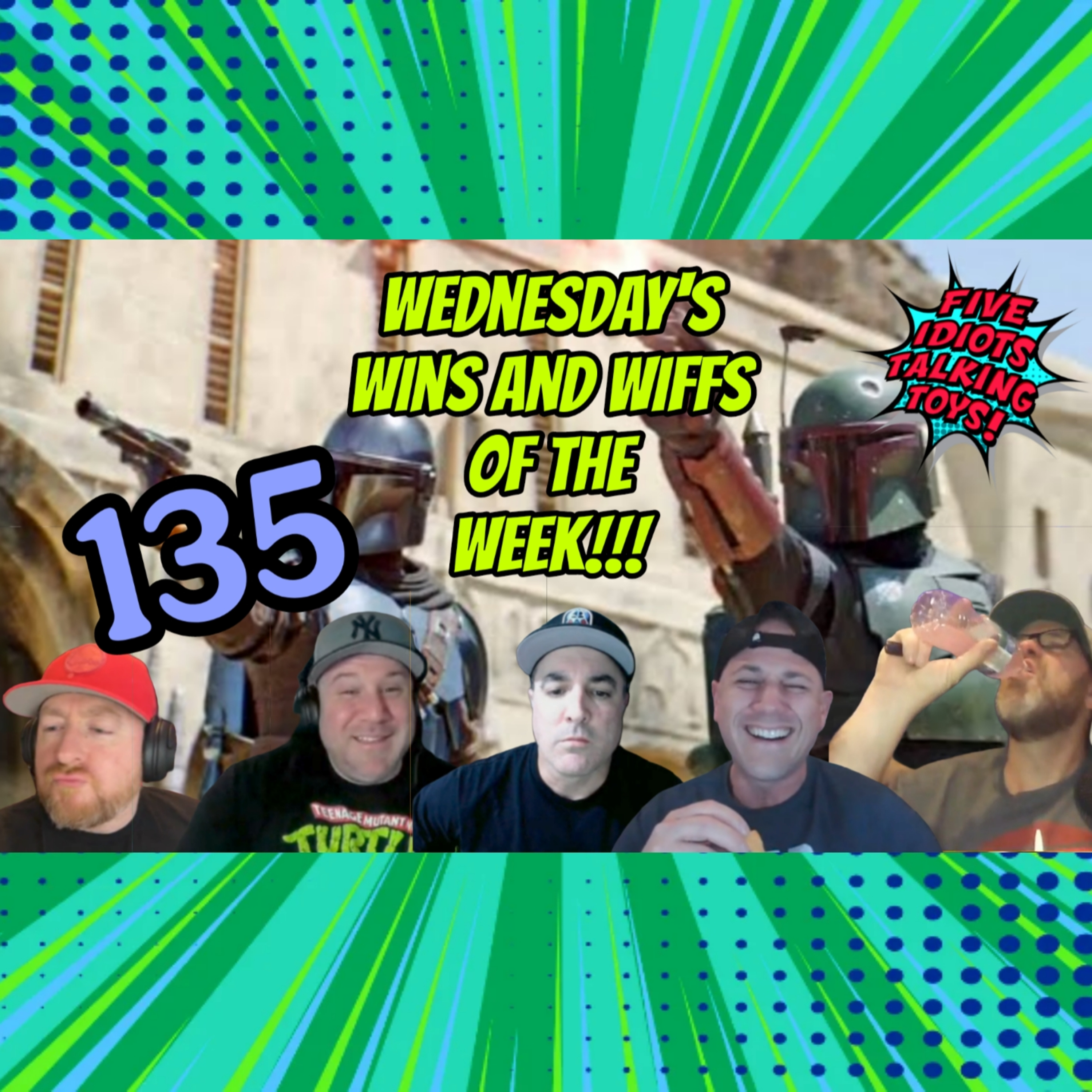 Dueling Boba Fetts! 19 Crimes Wine? Shane WWE Smackdown! Gold Label McFarlane Skull Ship! Ep 135