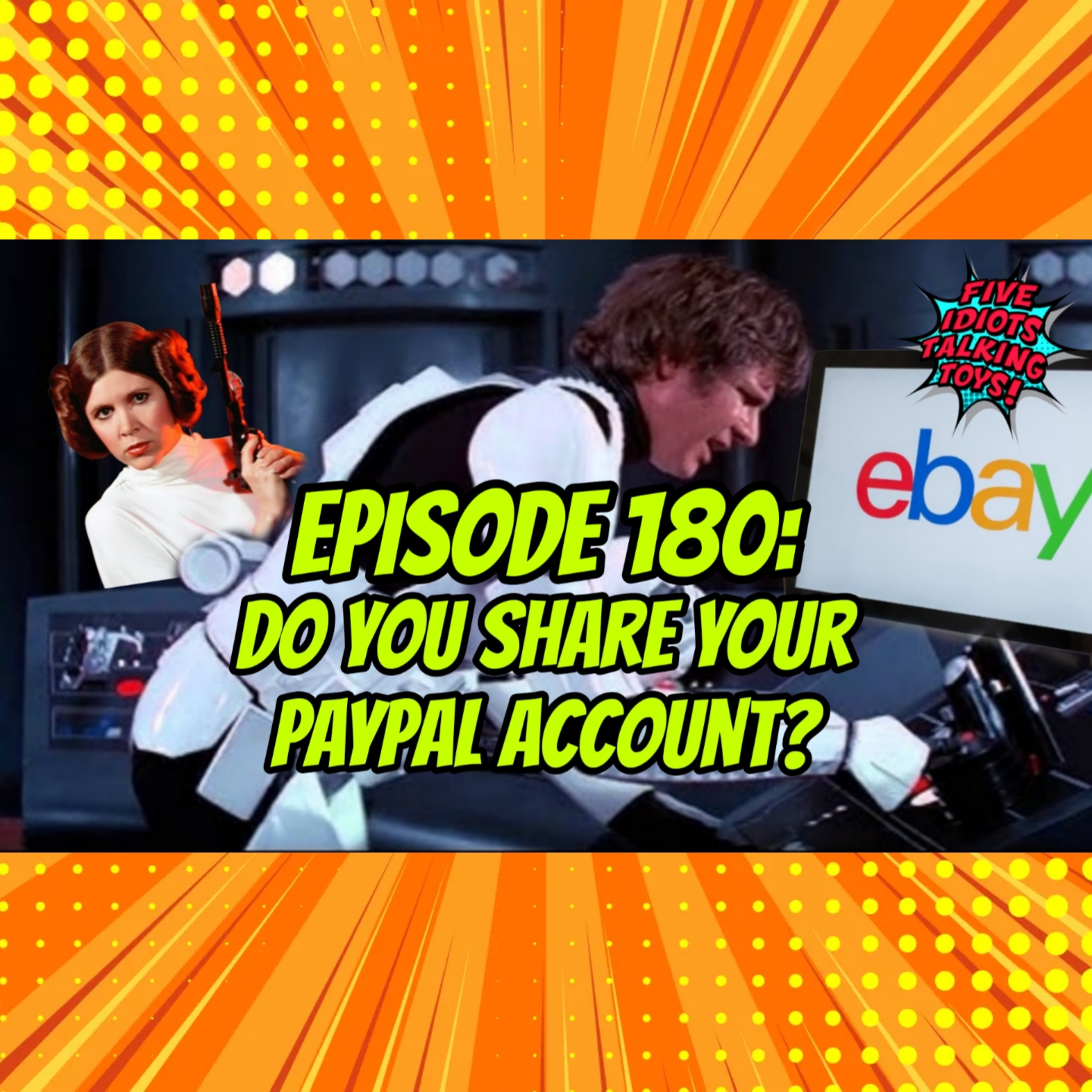 Do You Share Your PayPal Account? #vintagetoys #collectingvintagetoys #starwars #gijoe #lego | Ep180