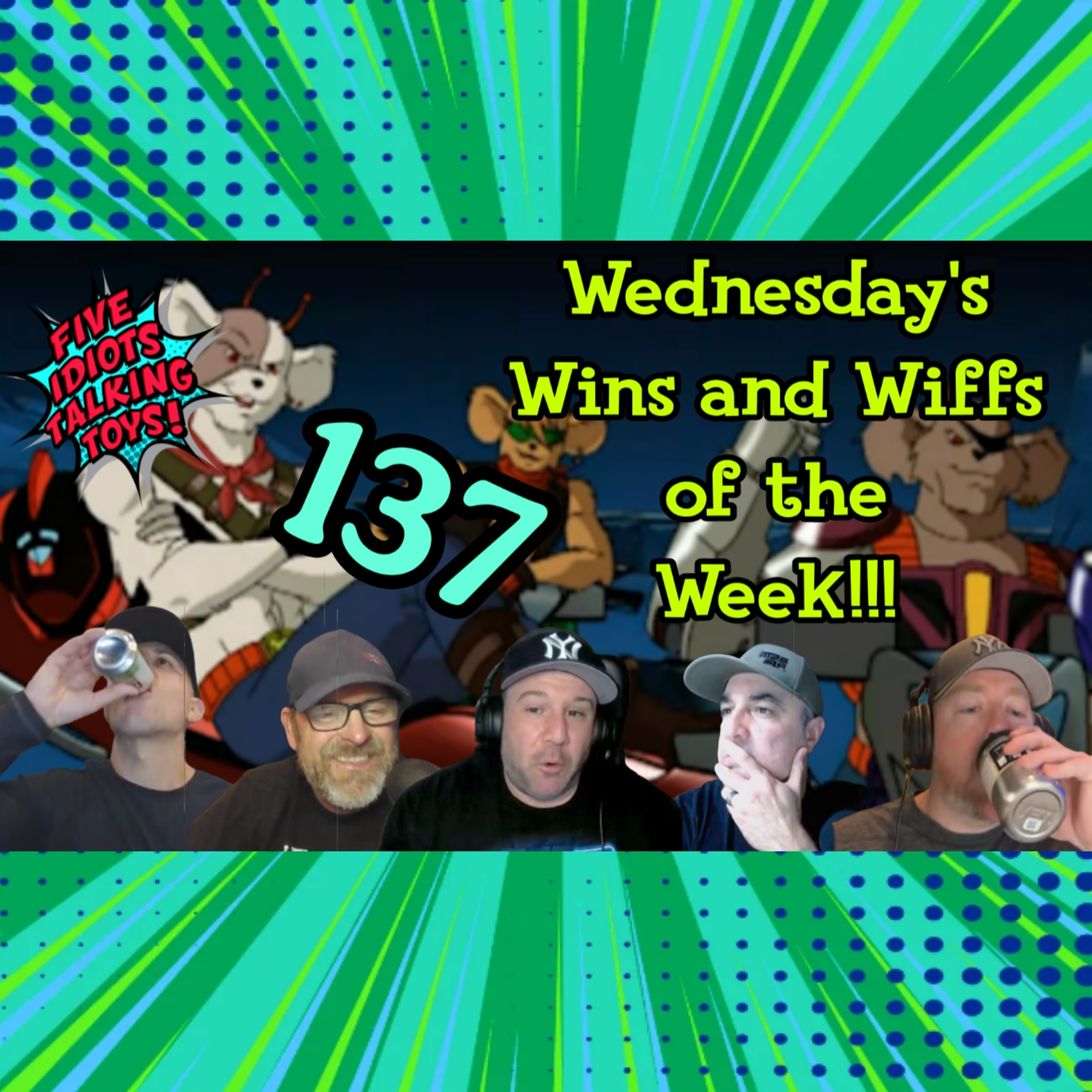 Biker Mice From Mars! Test Shot Blue Snaggletooth! Hungarian Yoda! Charles's Hockey Jersey | Ep 137