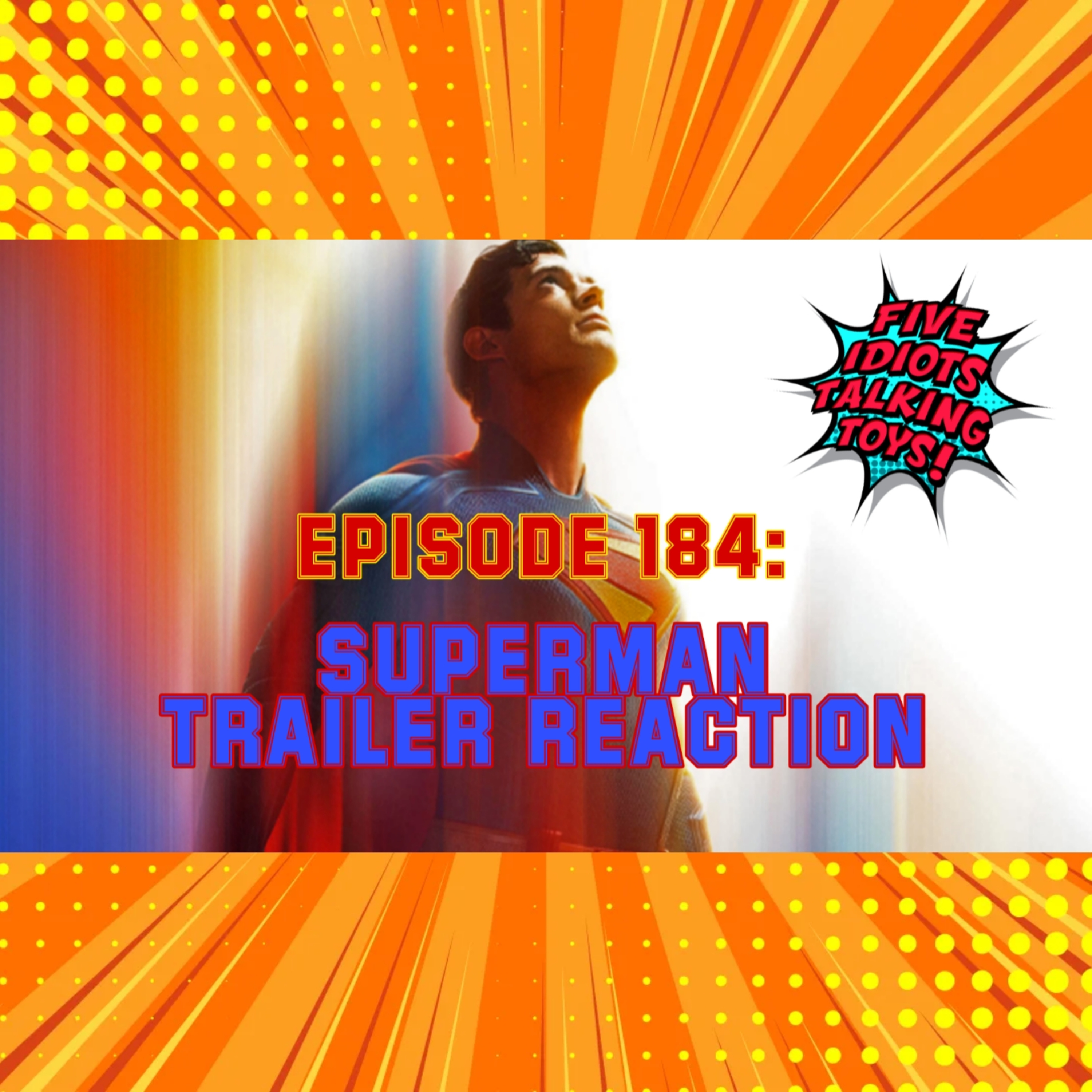 James Gunn's Superman First Look Reaction!! Ep 184 #superman