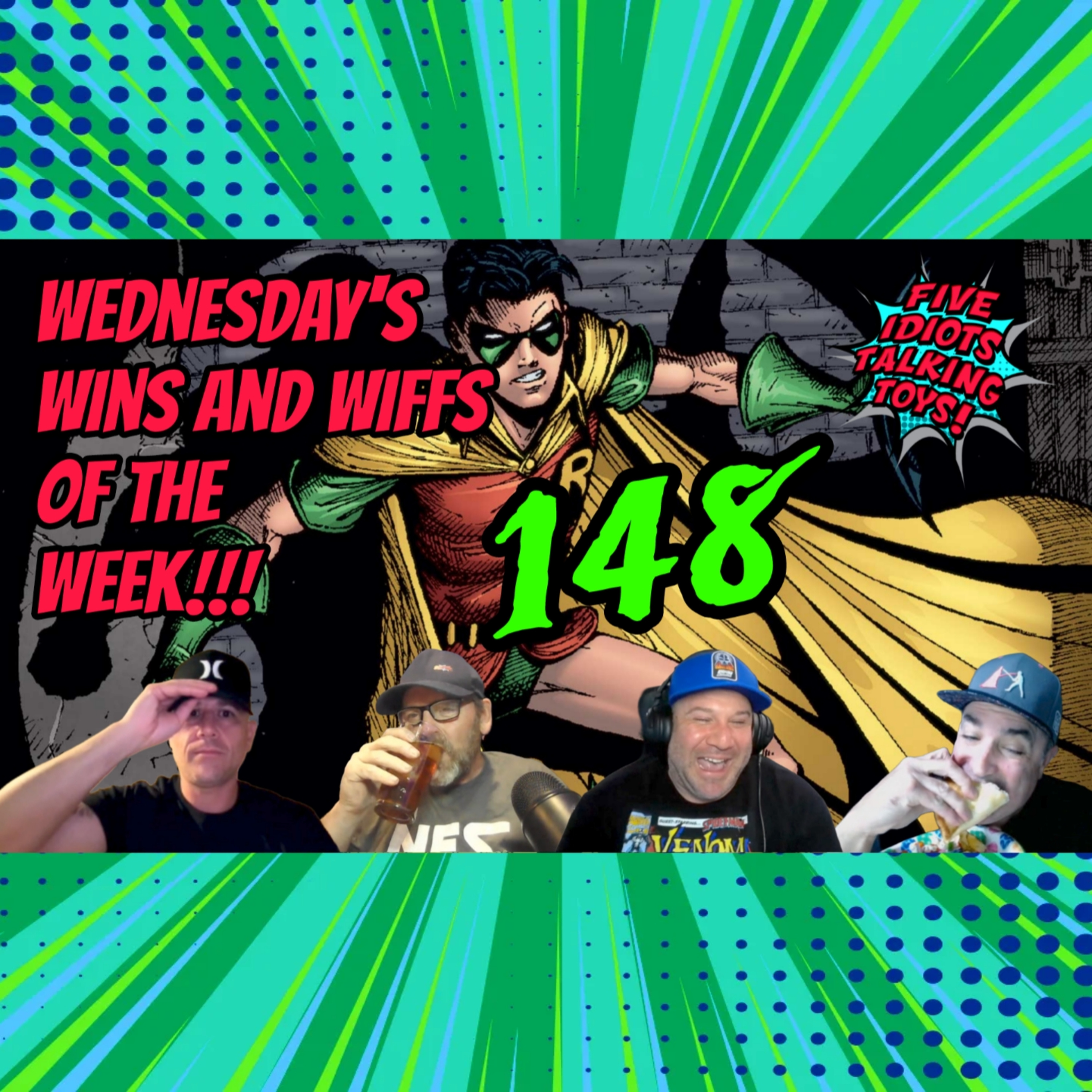 Graded Mego Robin! M.U.S.C.L.E. Set! Super Powers Batman Multipack! Vacay Charlie/Shaneless Ep. 148