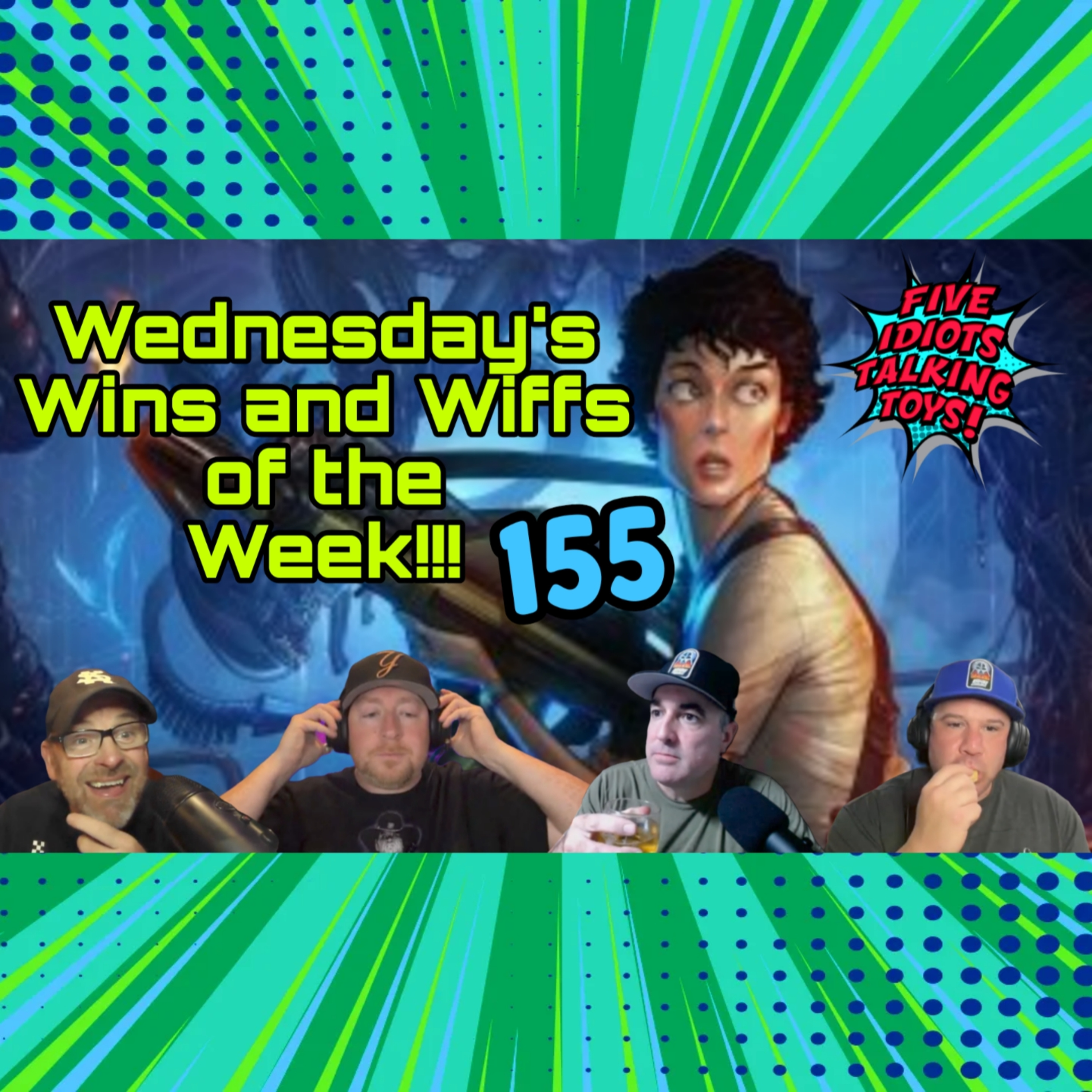 SUPER 7 Alien 3 Pack! Space Precinct Figs?? Shane Steals his Kids' Toys Again. FREE LUKE JEDI! Ep155