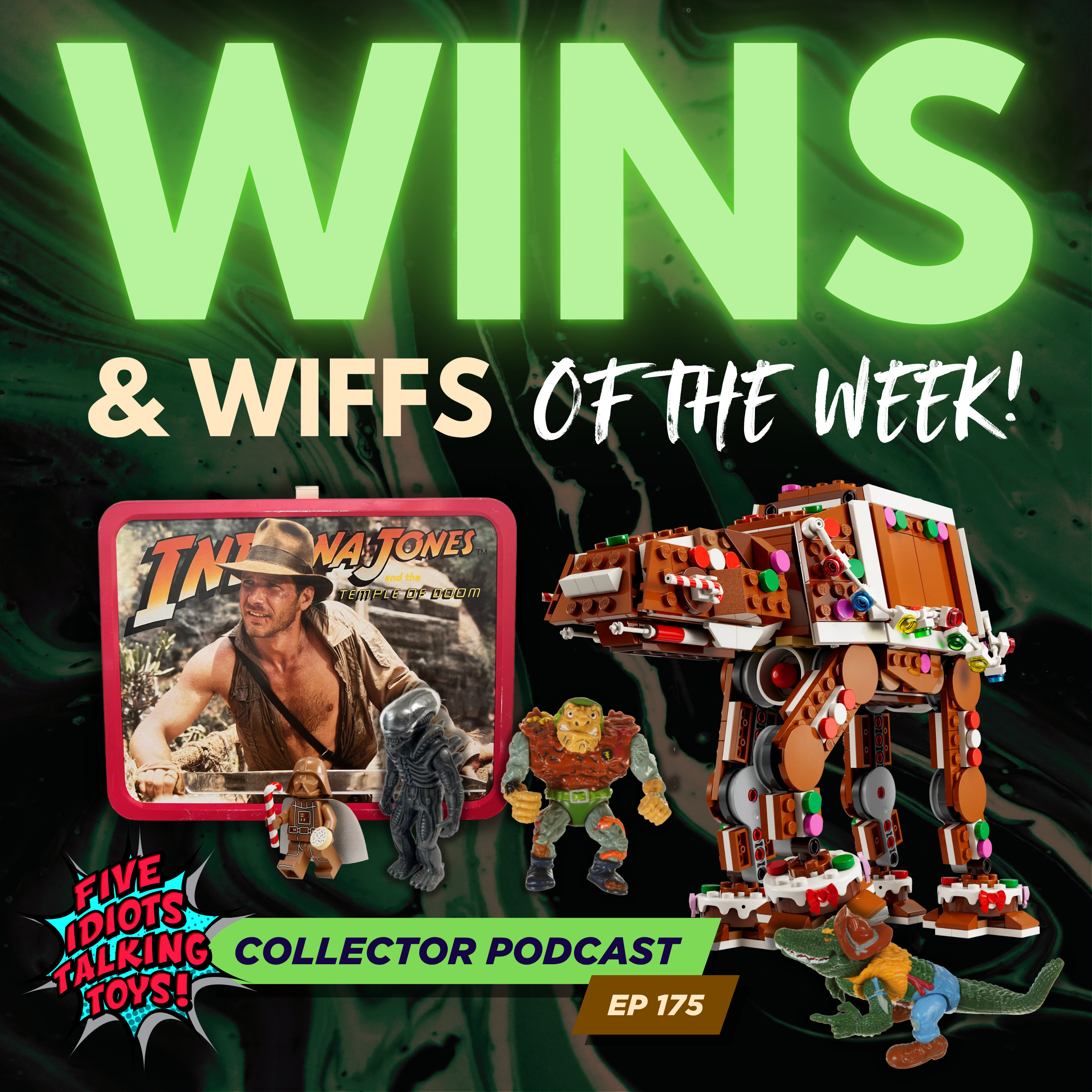 UNBOXING: Vintage TMNT, Indiana Jones Lunchbox, Gingerbread LEGO AT-AT & Rare Alien Figure! | 175 episode artwork