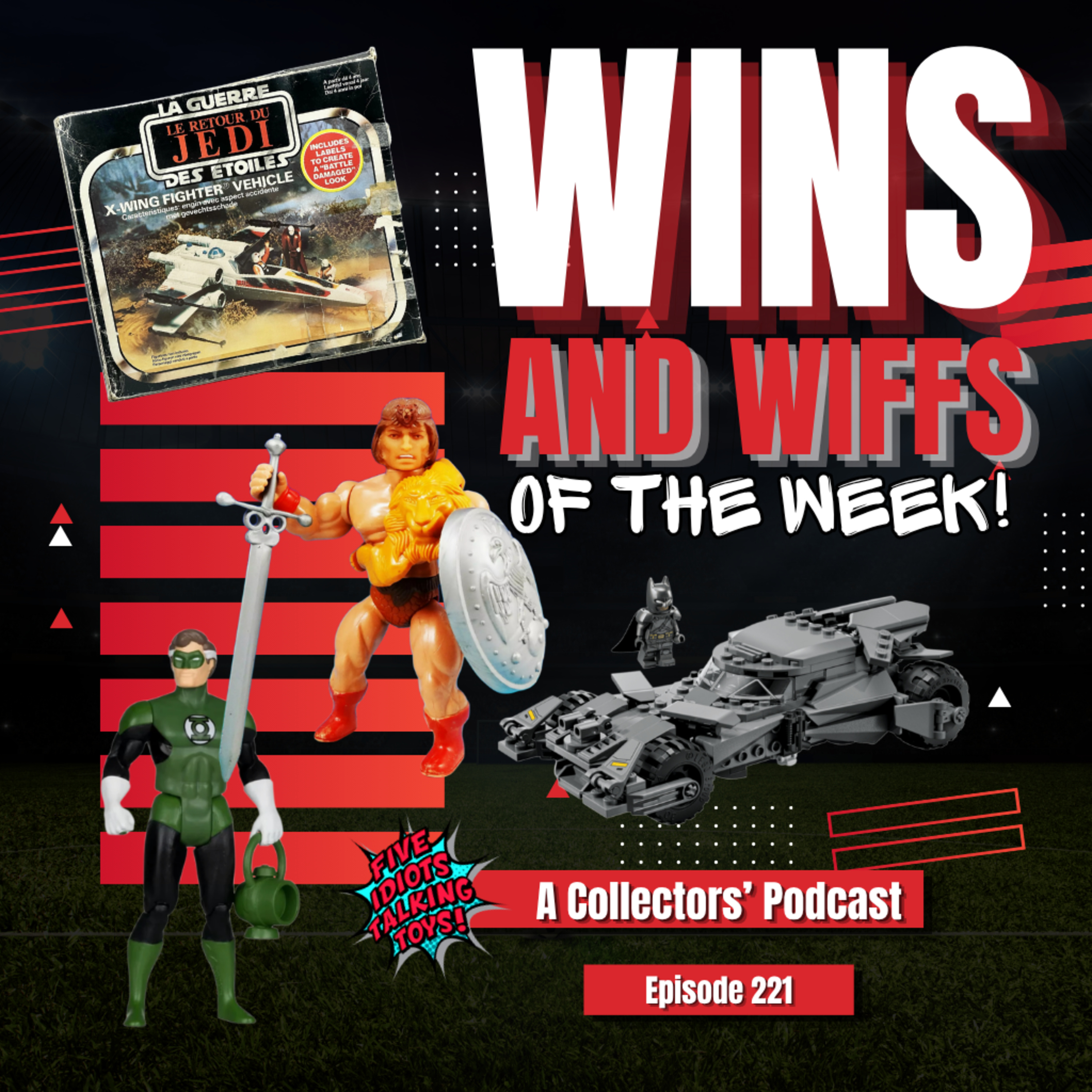 Remco Conan! European X-Wing!! Old Man Hal Jordan? LEGO Batmobile! Ep. 221