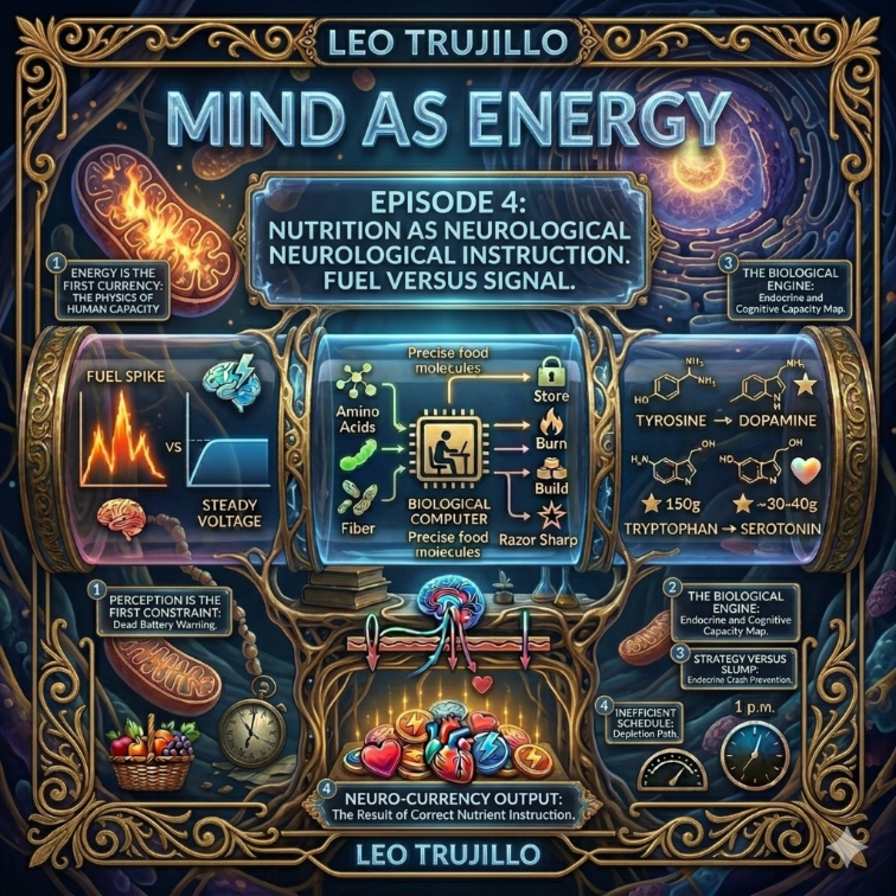 Mind As Energy: E4- Nutrition as Neurological Instruction (Fuel vs. Signal)
 episode artwork