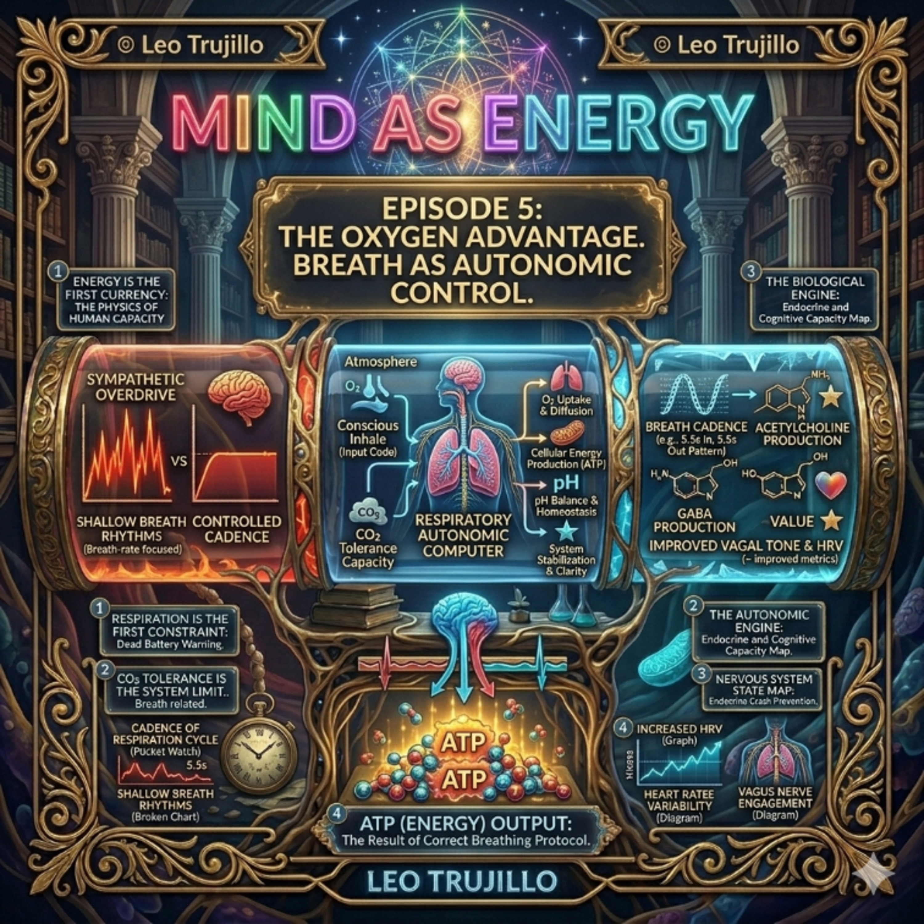 Mind As Energy: E5- The Oxygen Advantage.
Breath as Autonomic Control. episode artwork