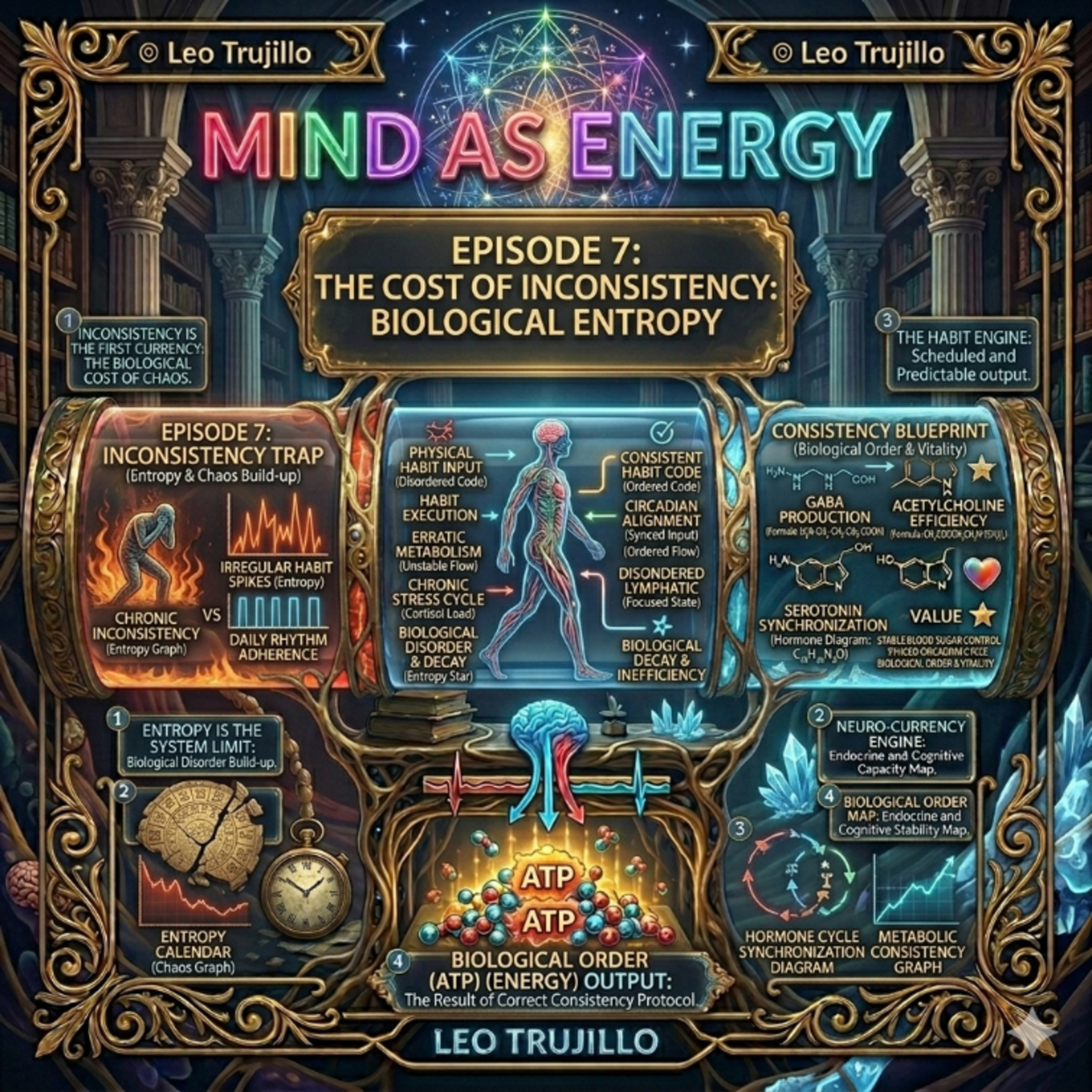 Mind As Energy: E7- The Cost of Inconsistency: Biological Entropy episode artwork