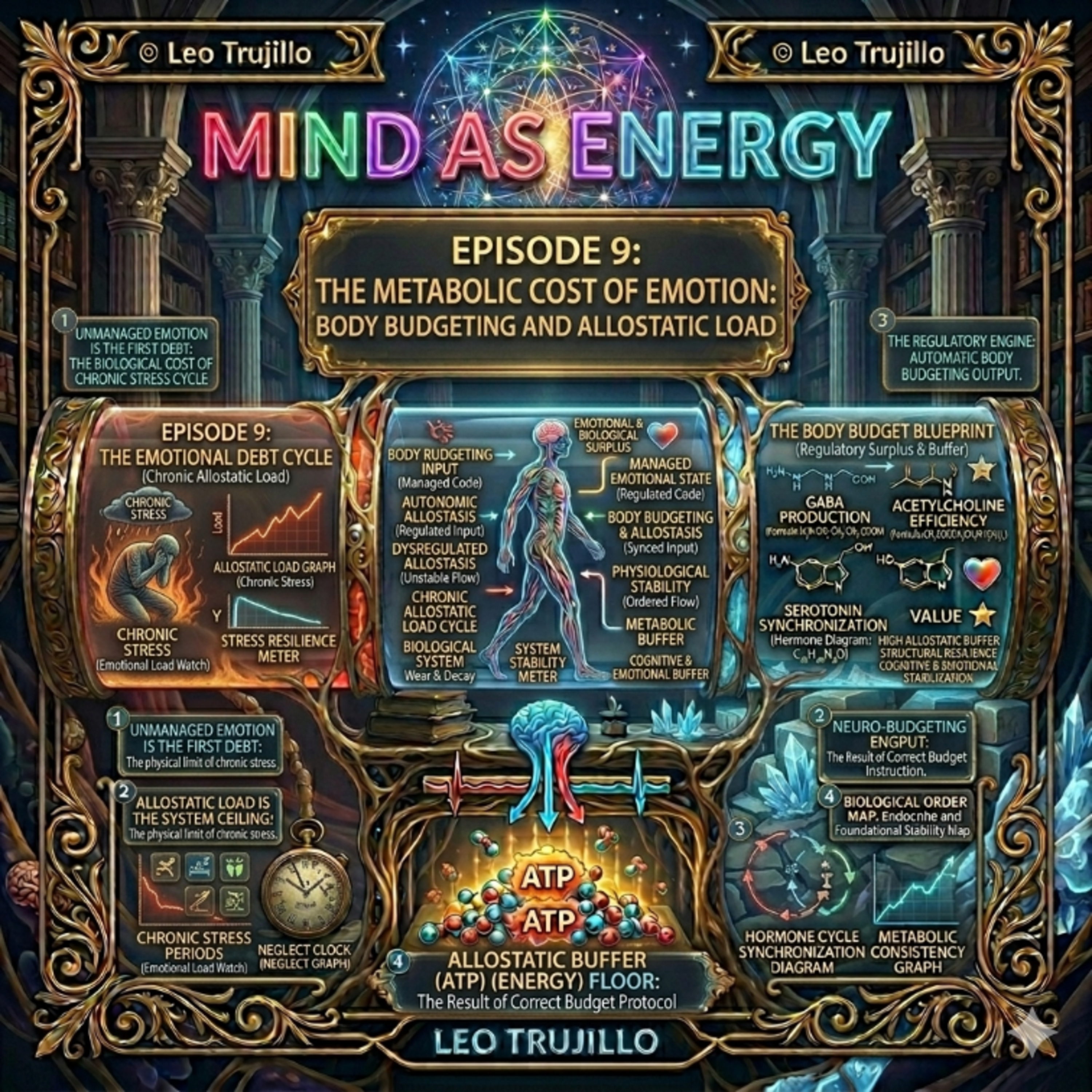 Mind As Energy: E9-The Metabolic Cost of Emotion: Body Budgeting and Allostatic Load episode artwork