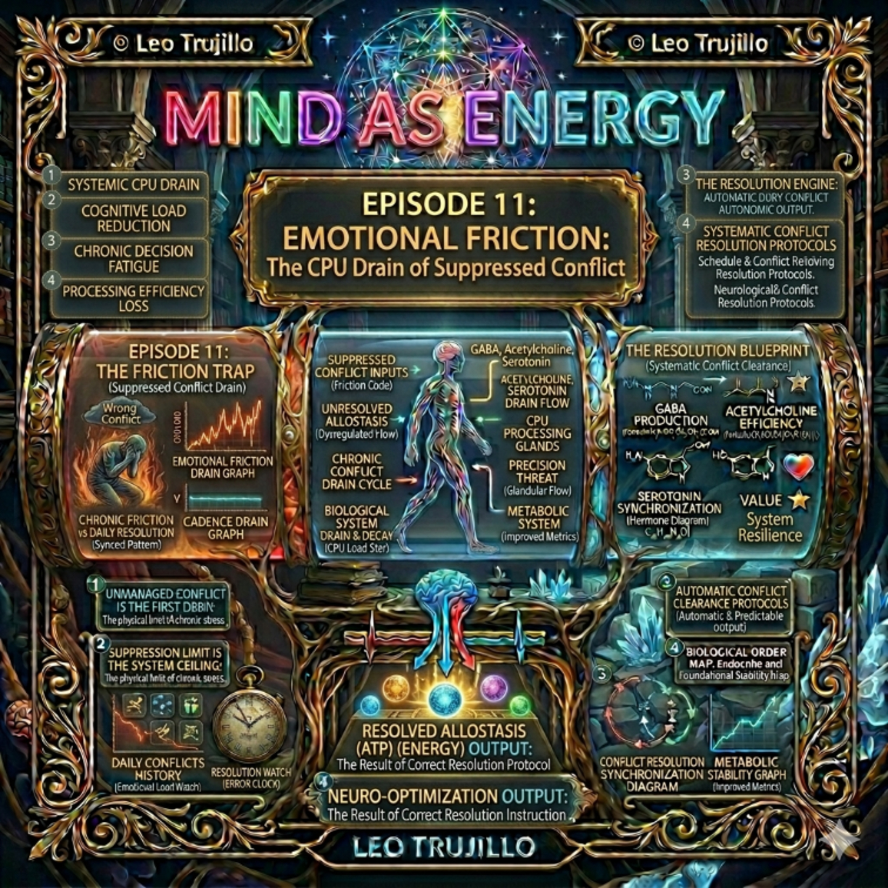 Mind As Energy: E11- Emotional Friction: The CPU Drain of Suppressed Conflict episode artwork